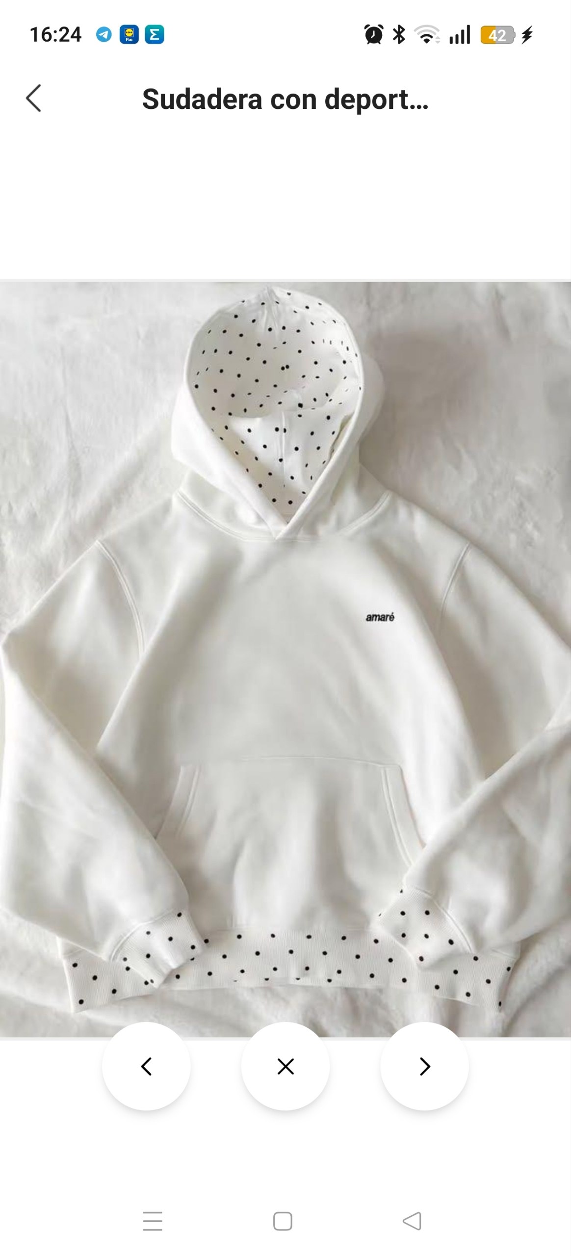 Sudadera Amaré 19.64€‼ ✨
