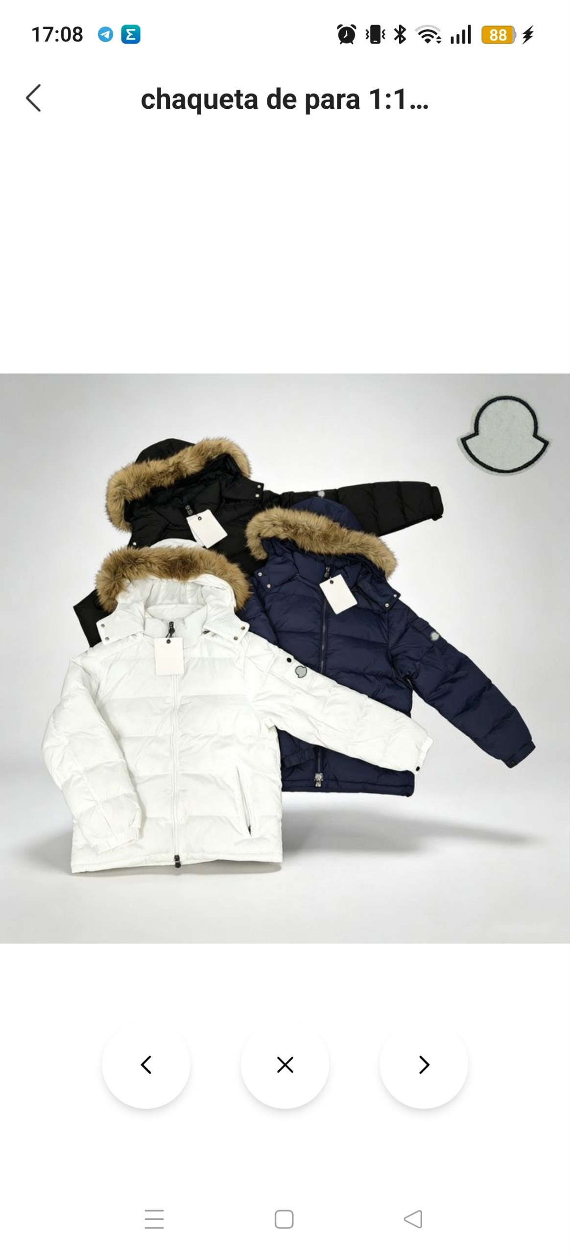 Abrigo Moncler 49.88€‼ ✨
