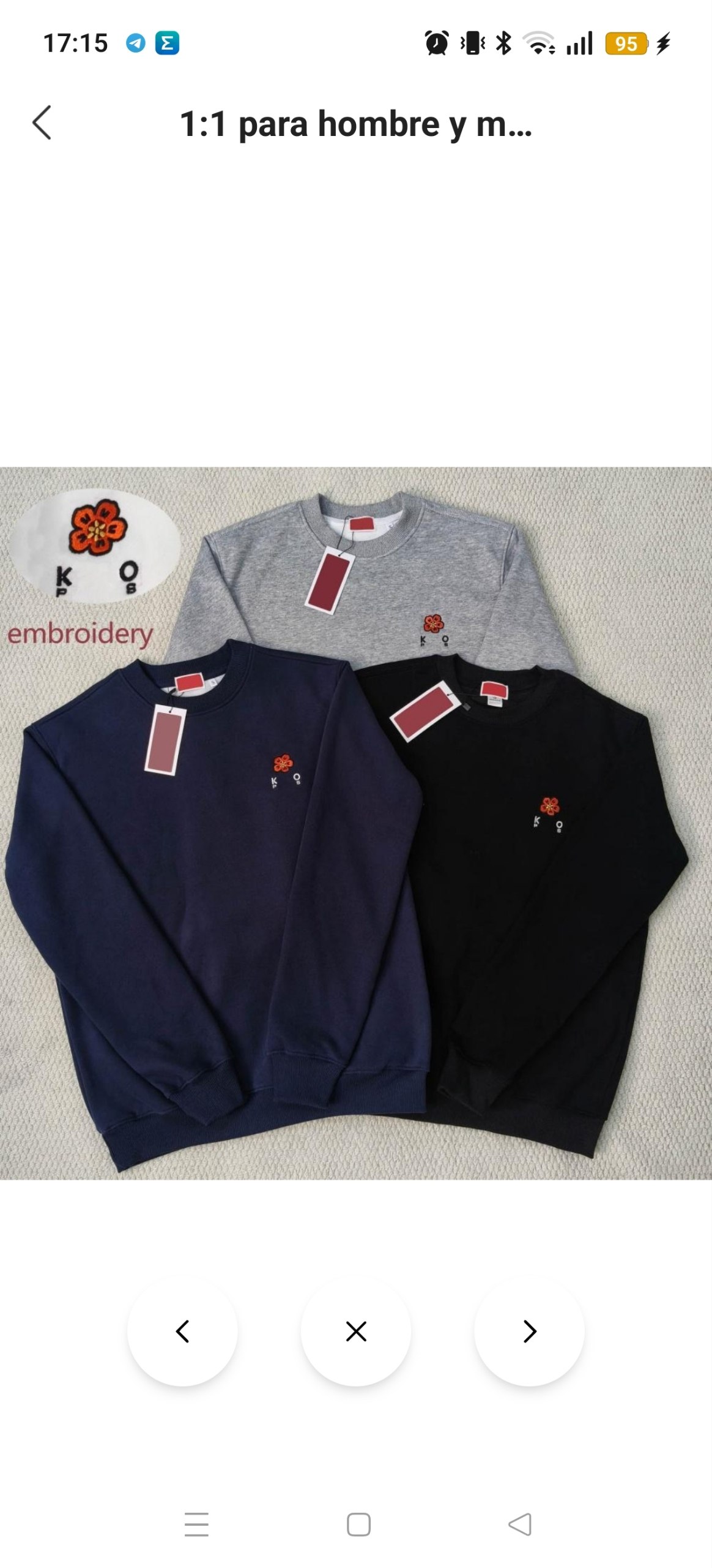 Sudadera Kenzo 15.71€‼ ✨