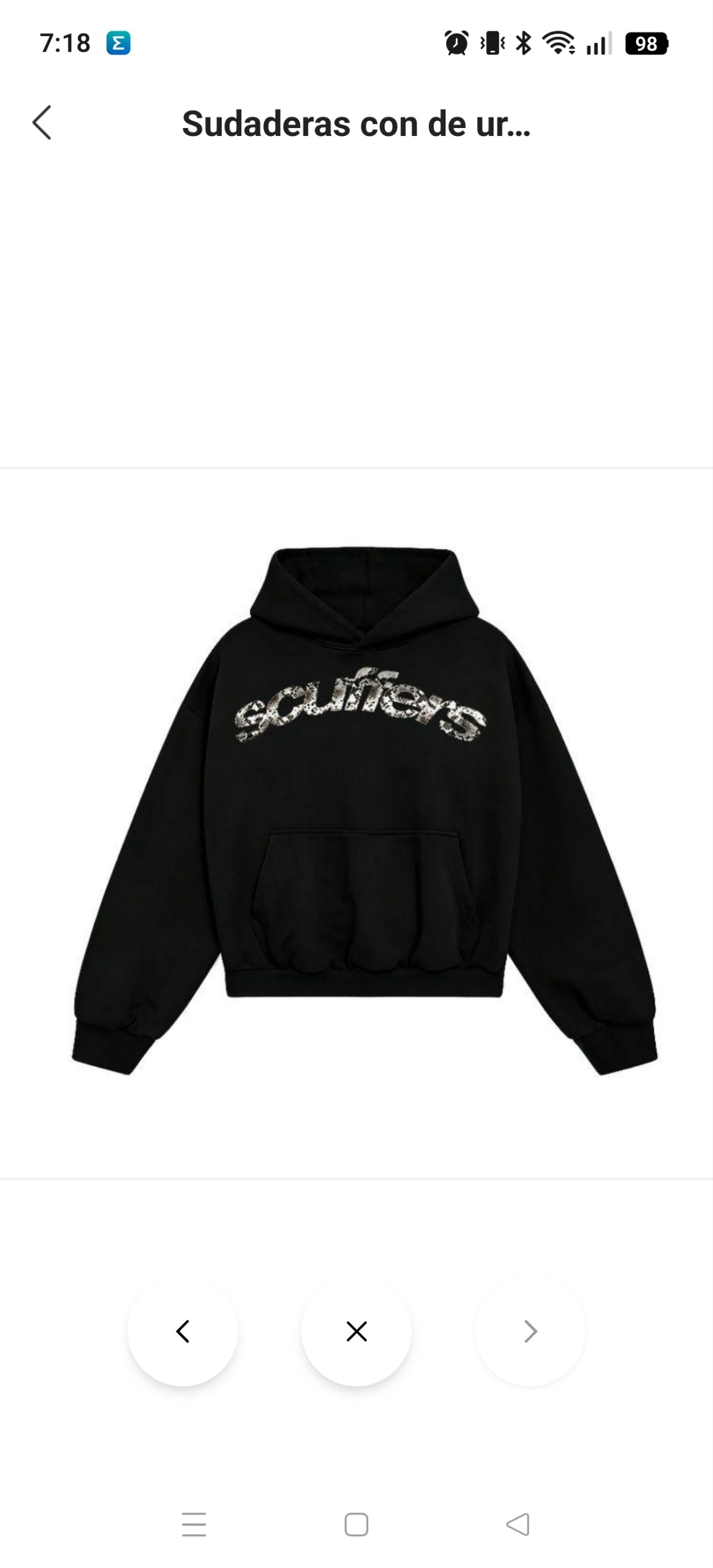 Sudadera Scuffers 29.63€‼ ✨