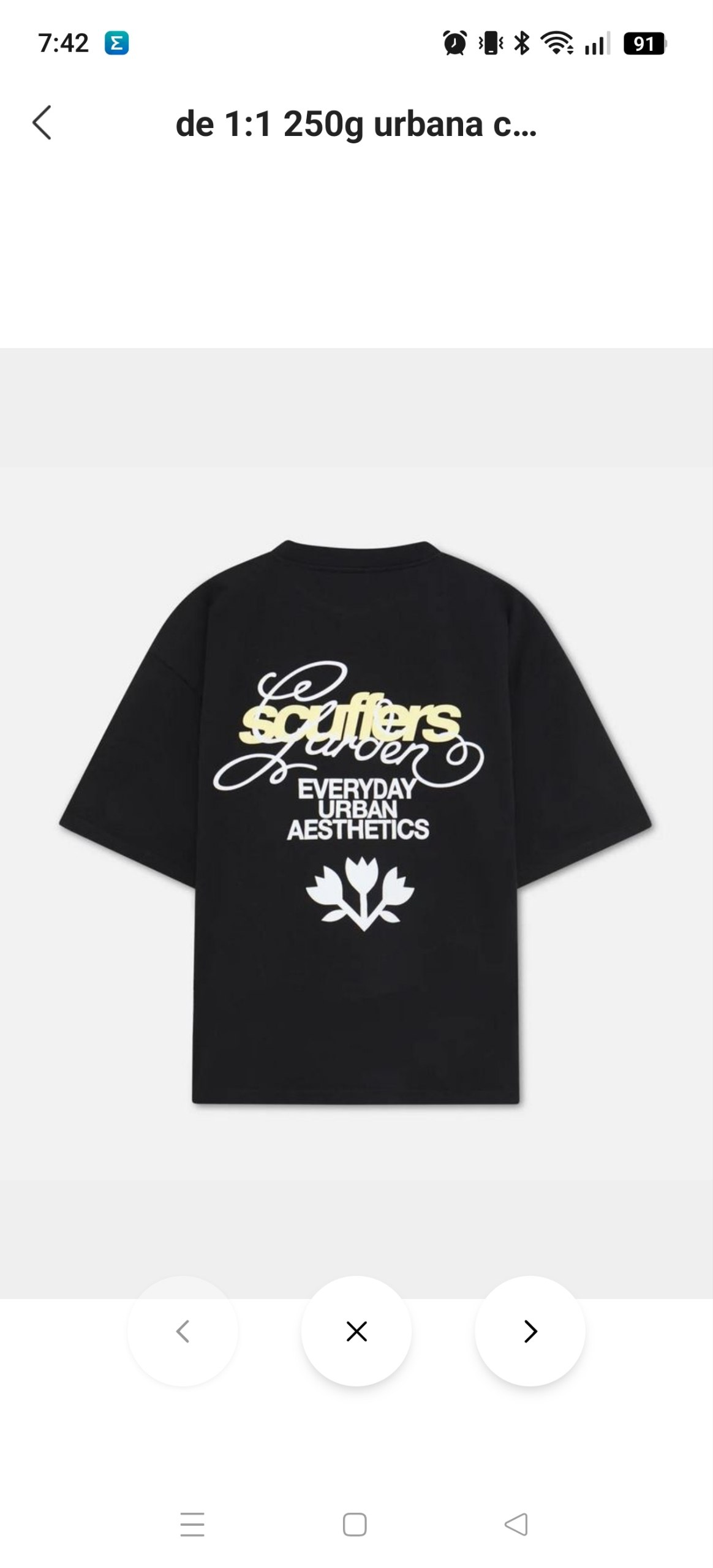 Camiseta Scuffers 9.06€‼ ✨
