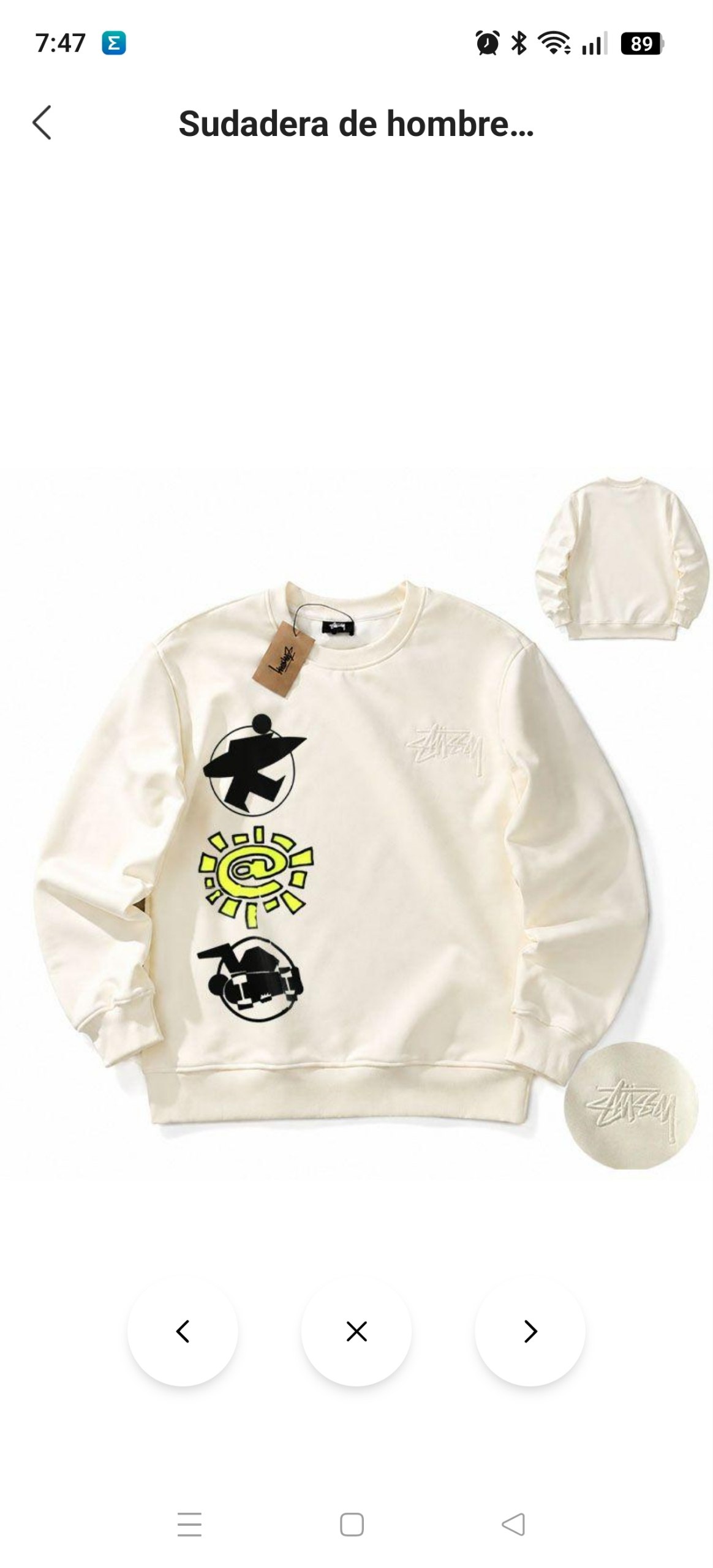 Sudadera Stussy 14.44€‼ ✨