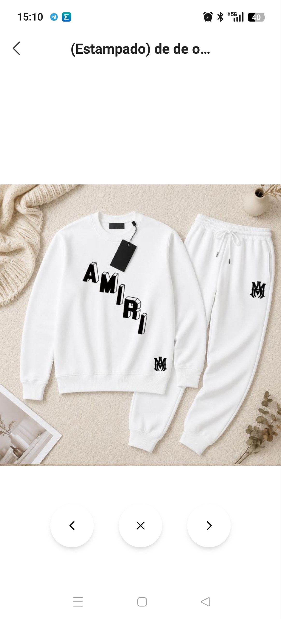 Chándal Amiri 28.37€‼ ✨