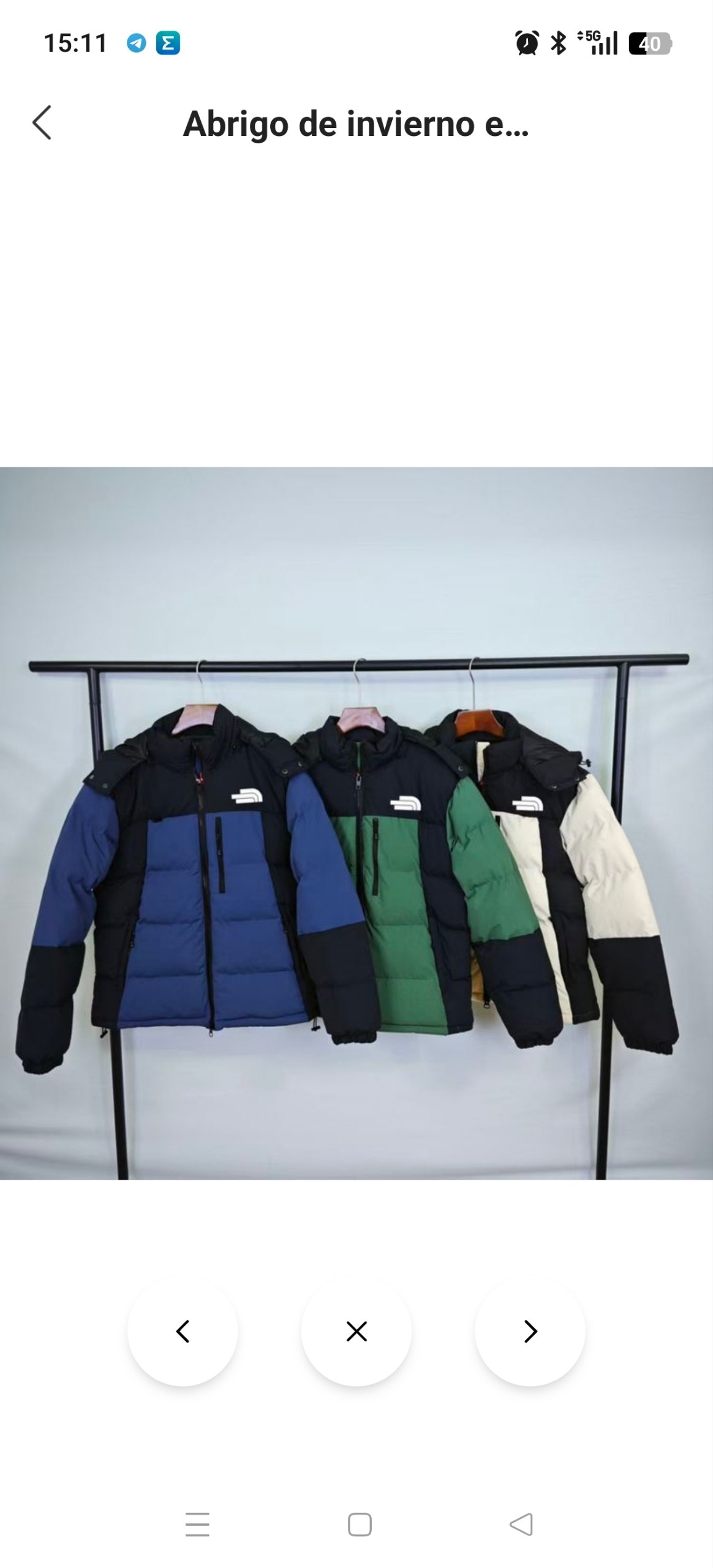 Abrigo The North Face 56.53€‼ ✨