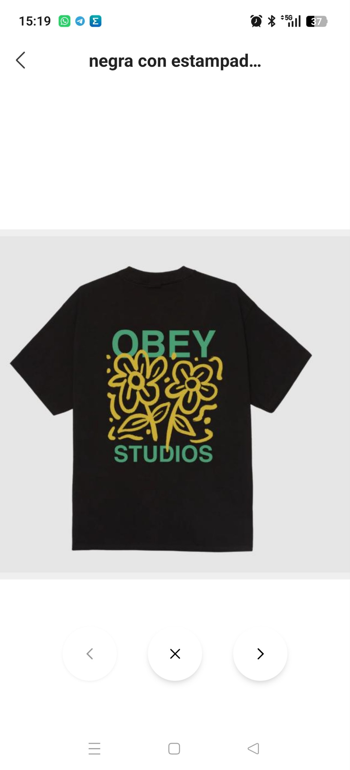 Camiseta Obey Studios 15.29€‼ ✨