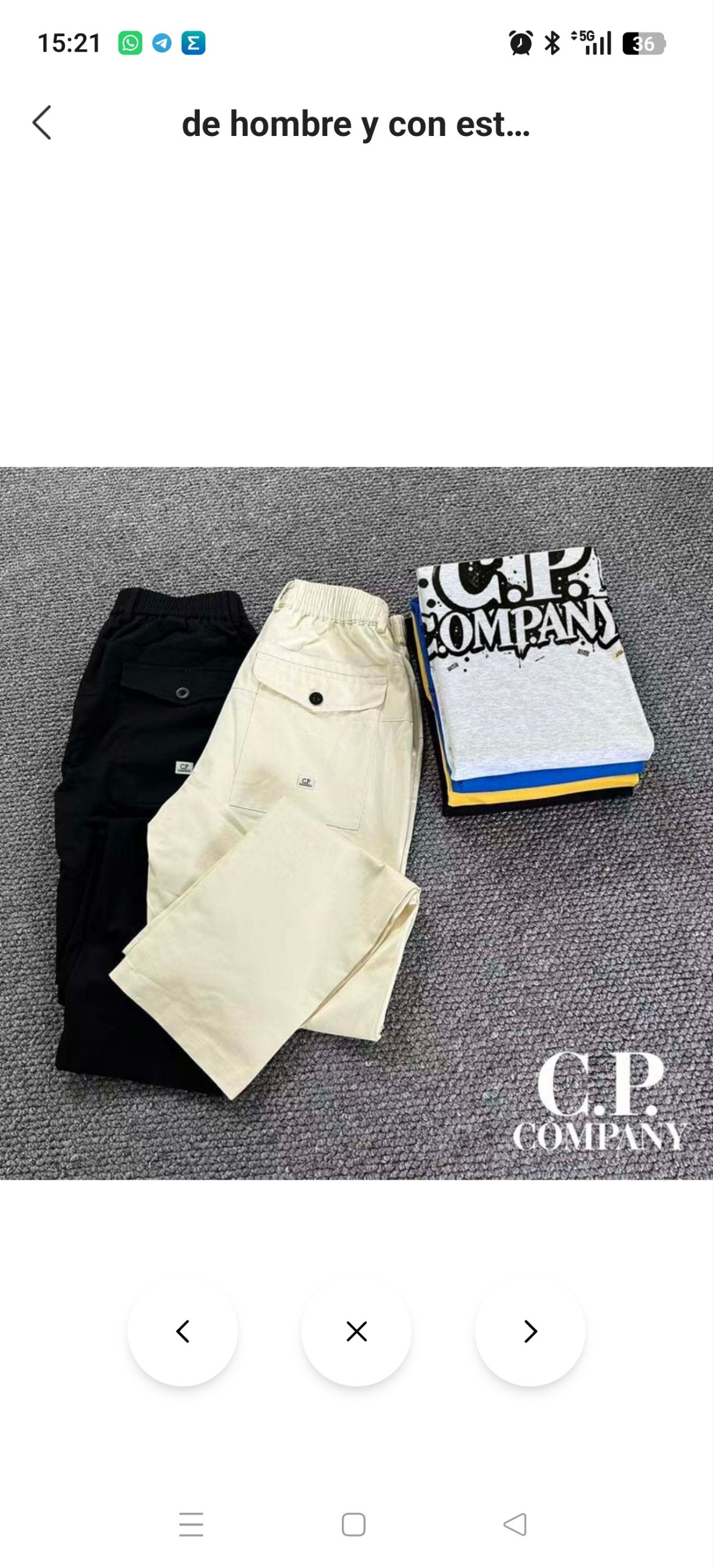 Conjunto hombre CP Company 27.10€‼ ✨