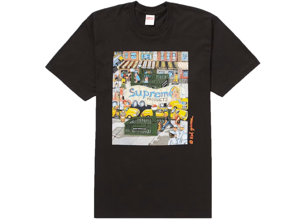 Camiseta Supreme Manhattan 👕 ✨