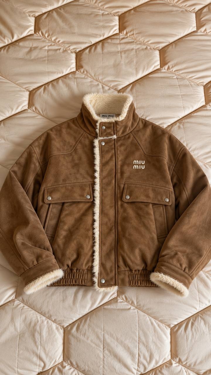 Chaqueta con borrego de ugg 🤎 ✨