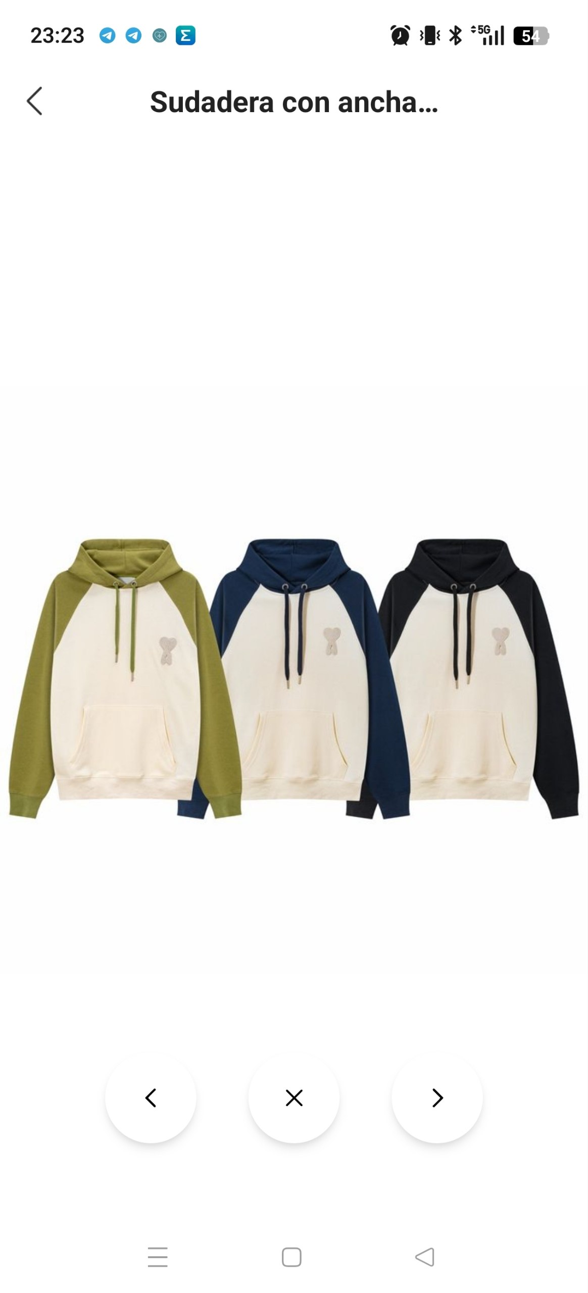 Sudadera Ami 31.65€‼ ✨