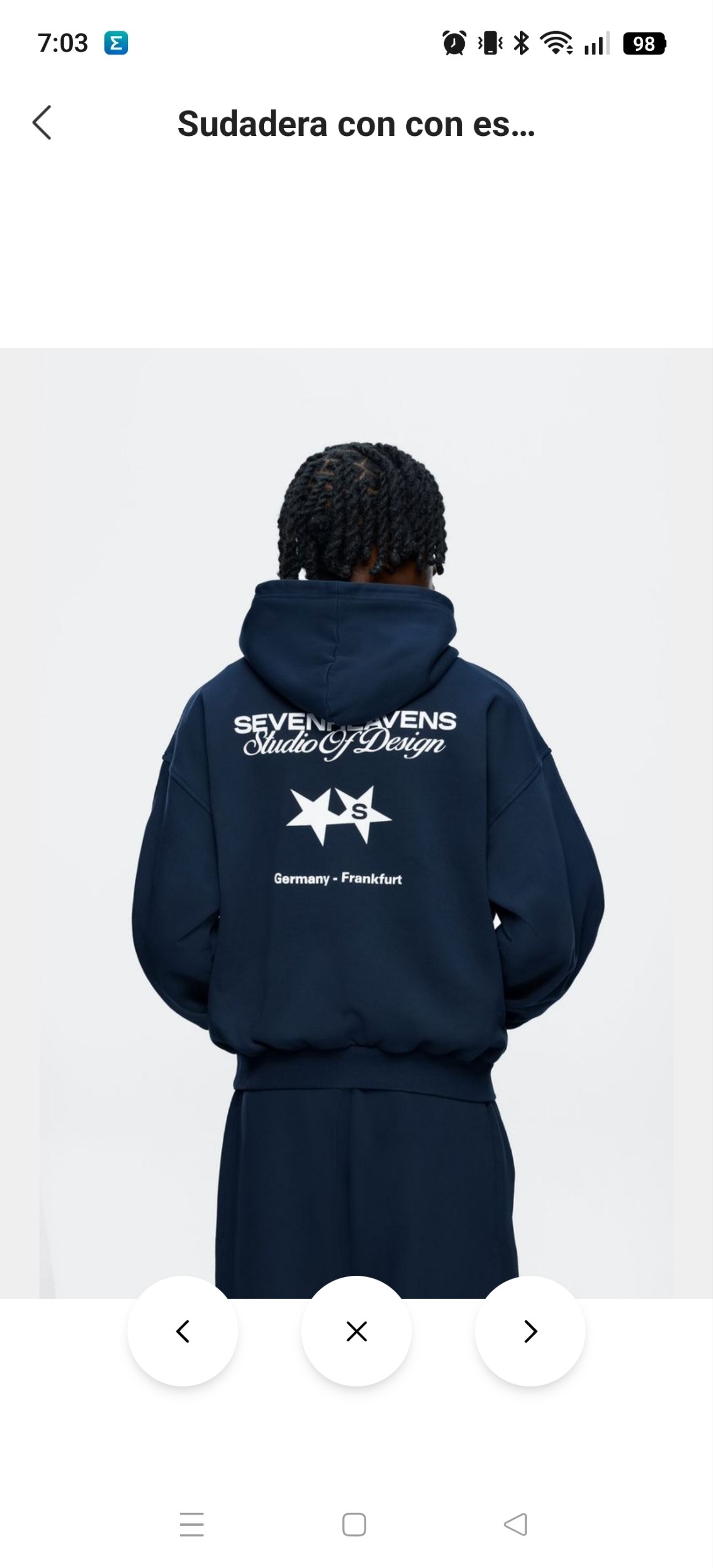 Sudadera Seven Heavens 23.31€‼ ✨