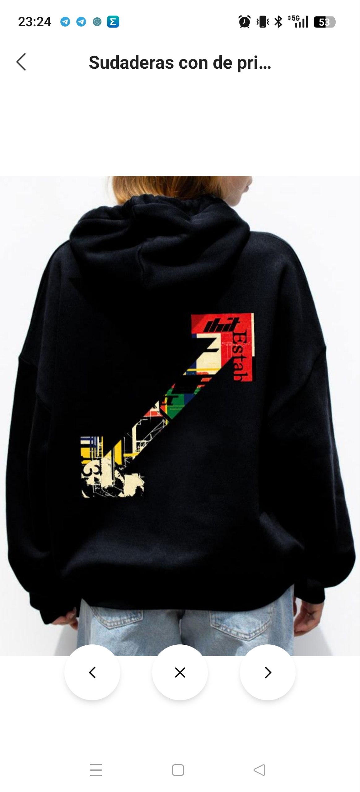 Sudadera Off White 12.58€‼ ✨