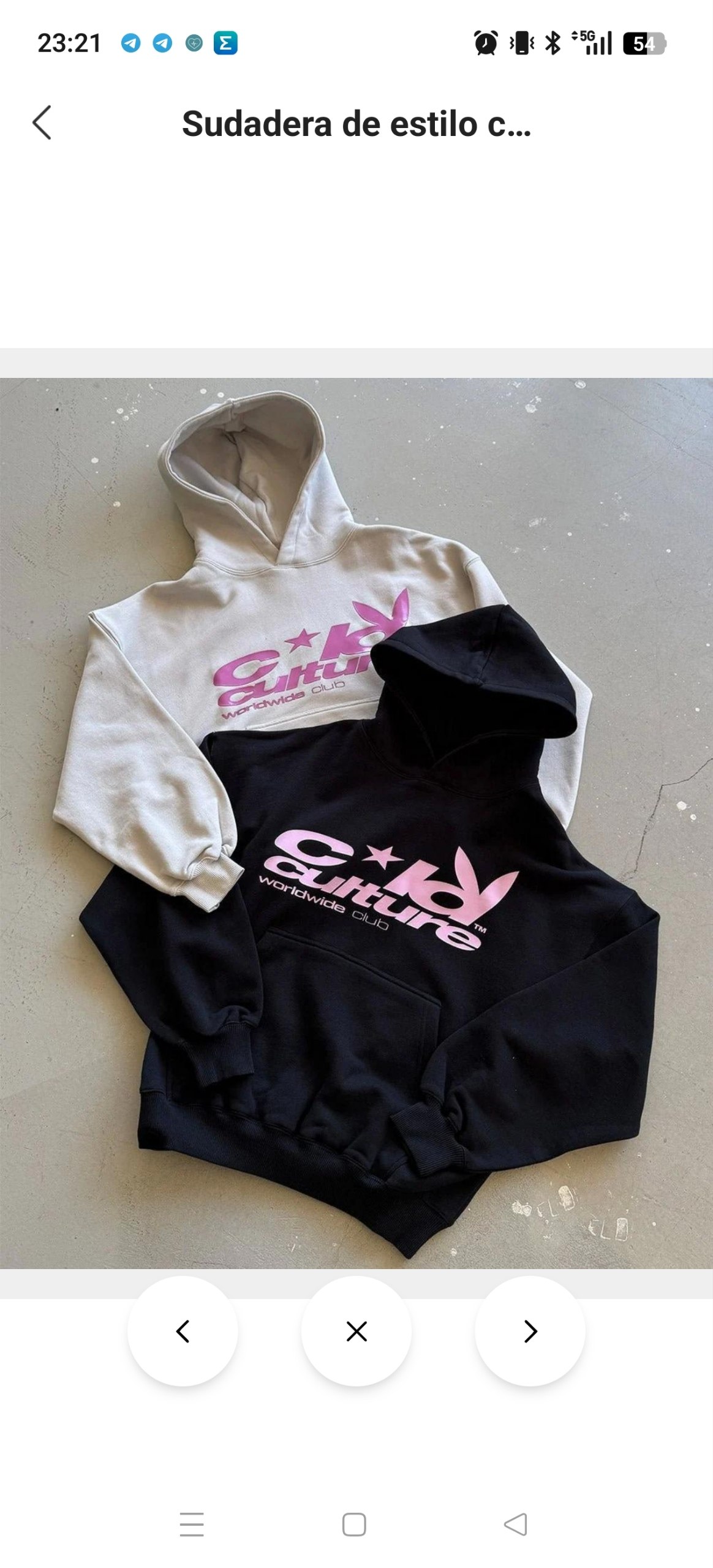 Sudadera Cold Culture 18.32€‼ ✨