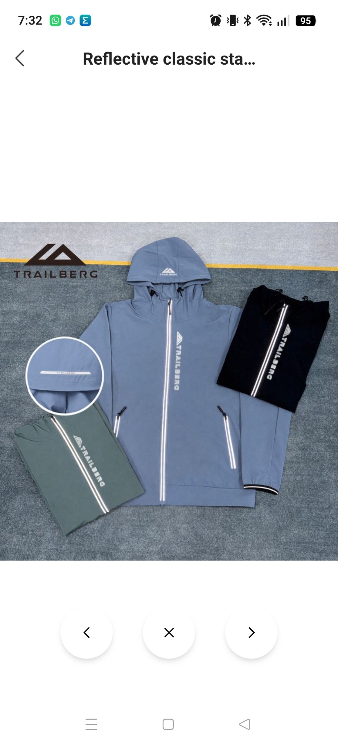 Chaqueta reflectante Trailberg 23.01€‼ ✨