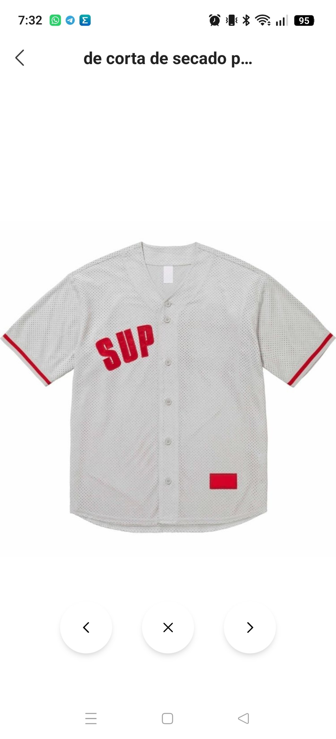 Camisa Supreme 30.07€‼ ✨