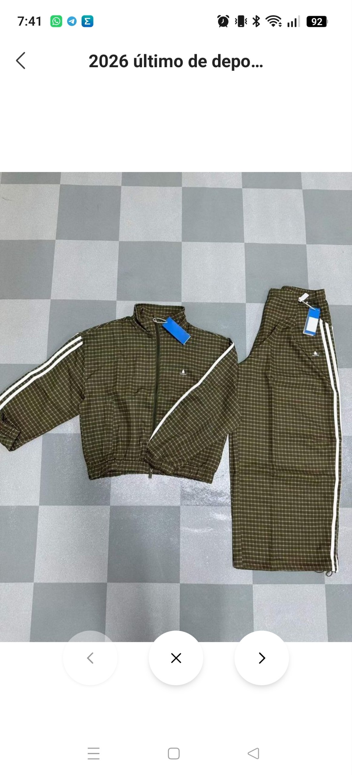 Conjunto cuadros Adidas 68.29€‼ ✨