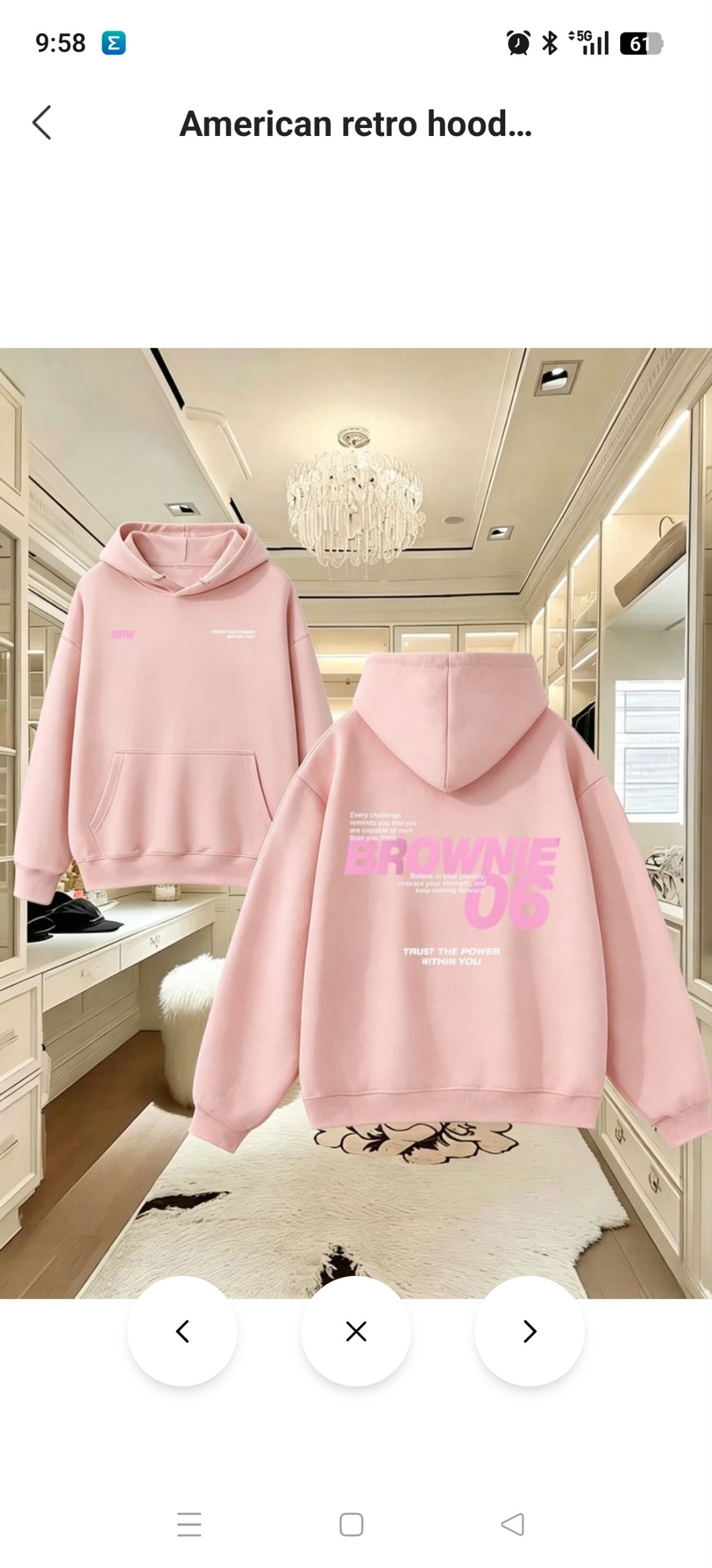 Sudadera Brownie 20.60€‼ ✨