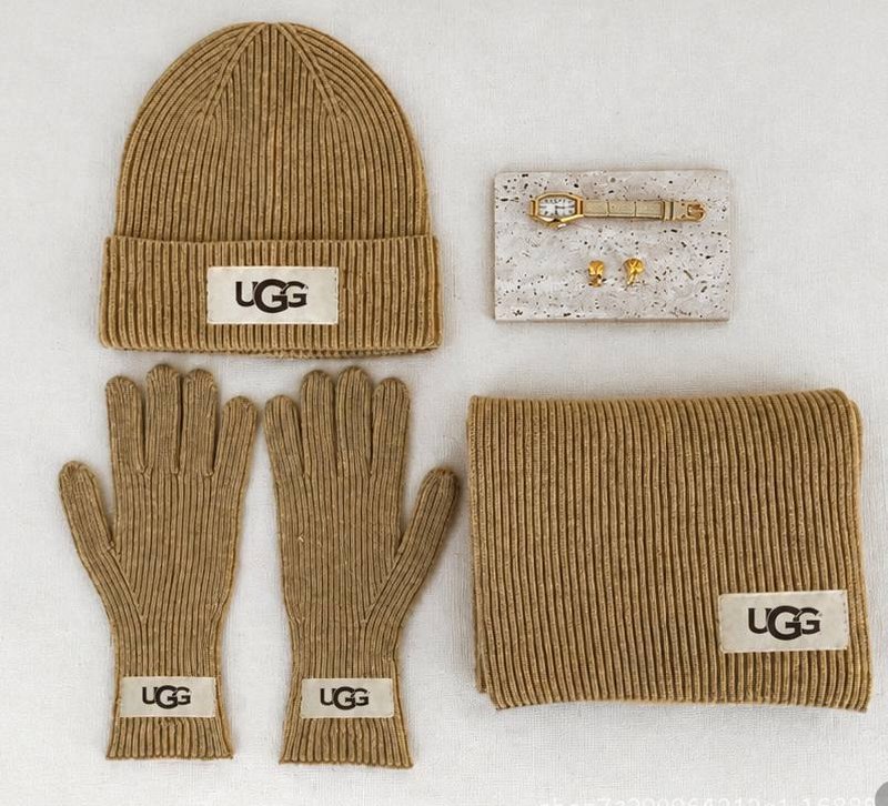 Conjunto gorro, guantes.. UG 🤎🧸 ✨