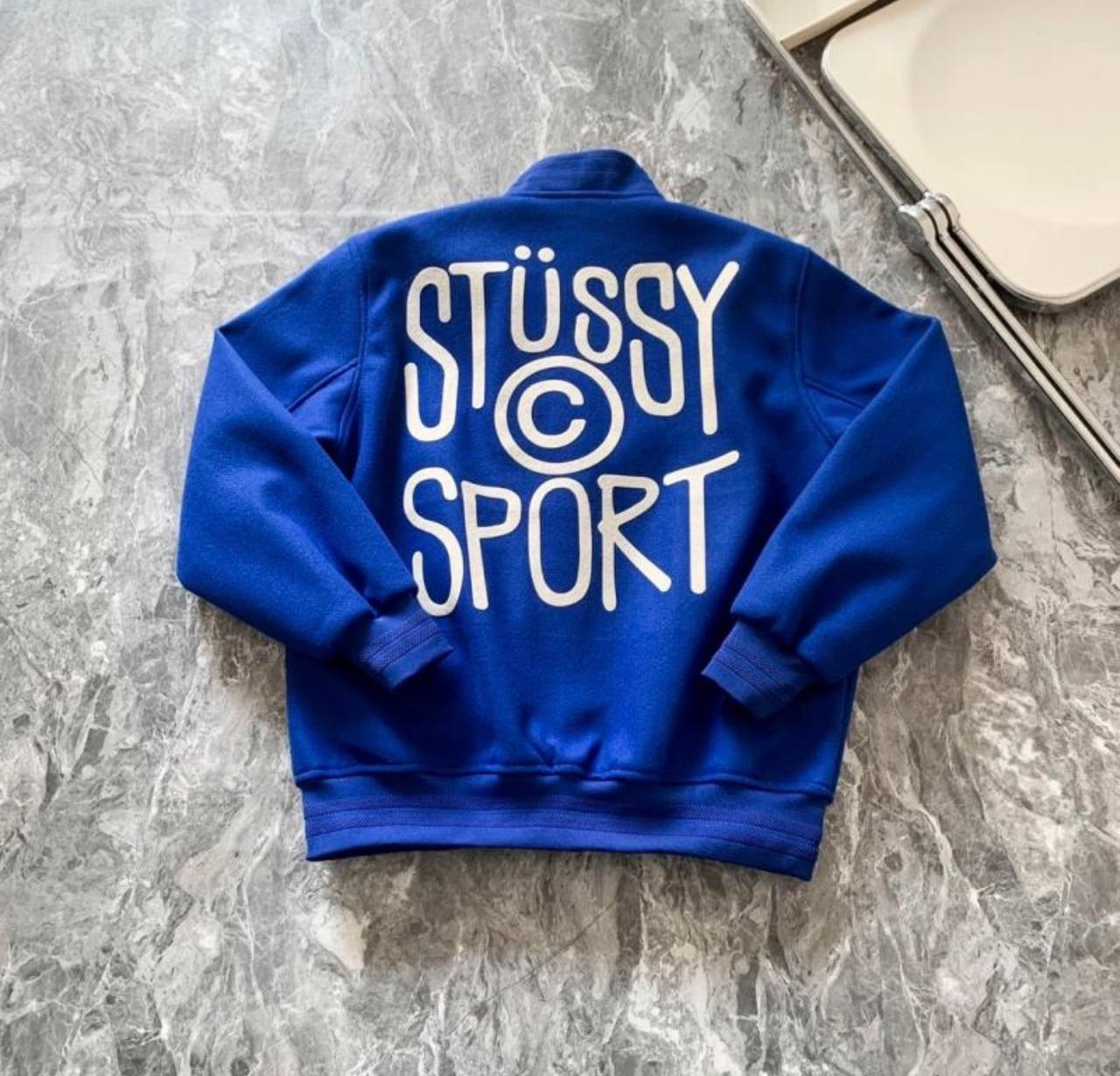 CHAQUETA STUSSY SPORT MELTON VARSITY ✨