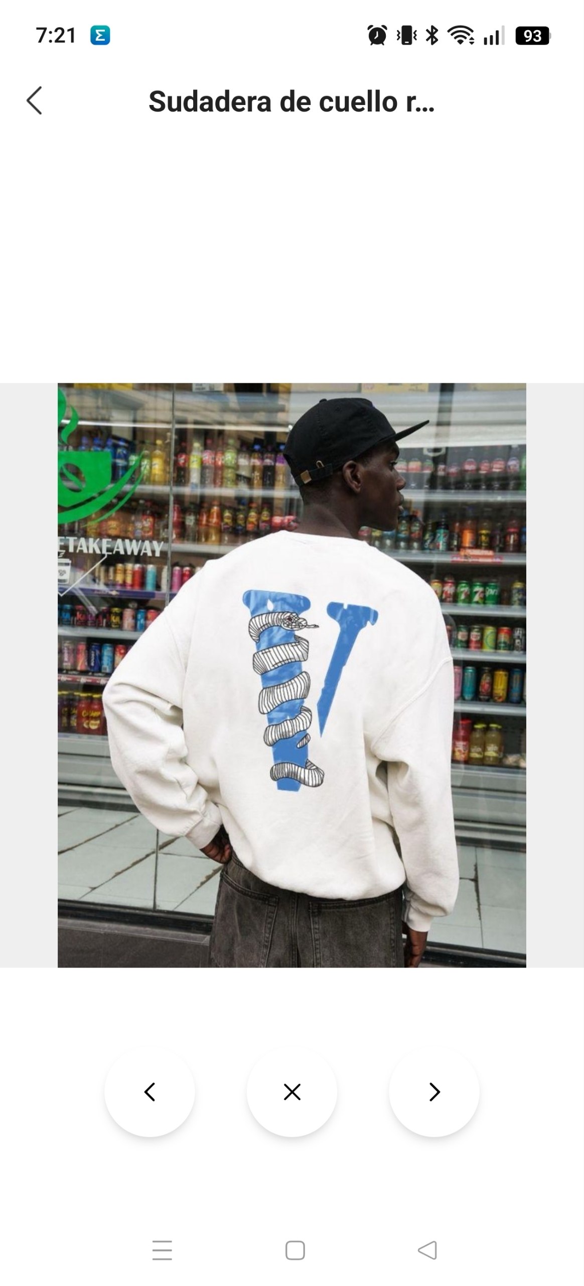 Sudadera Vlone 17.05€‼ ✨