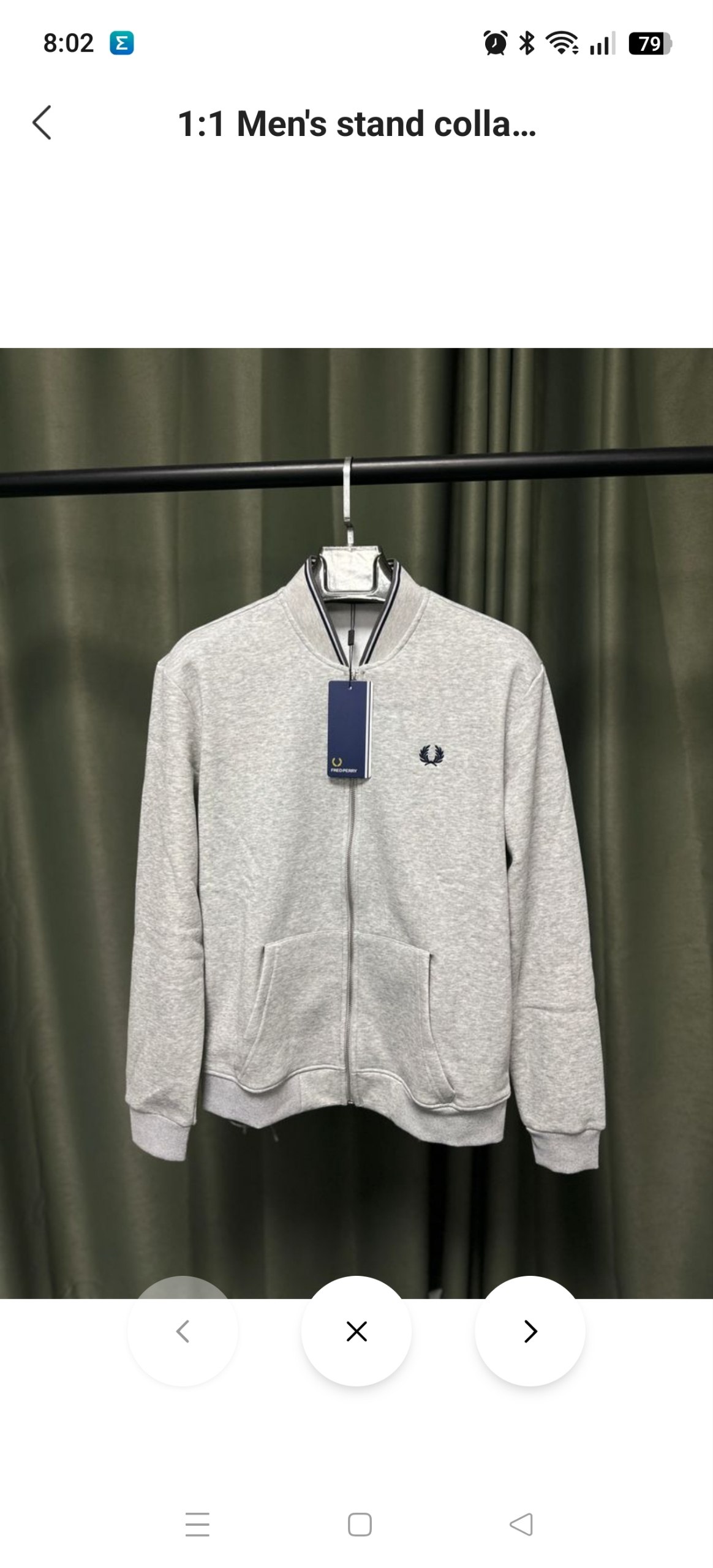 Chaqueta tipp sudadera Fred Perry 18.68€‼ ✨