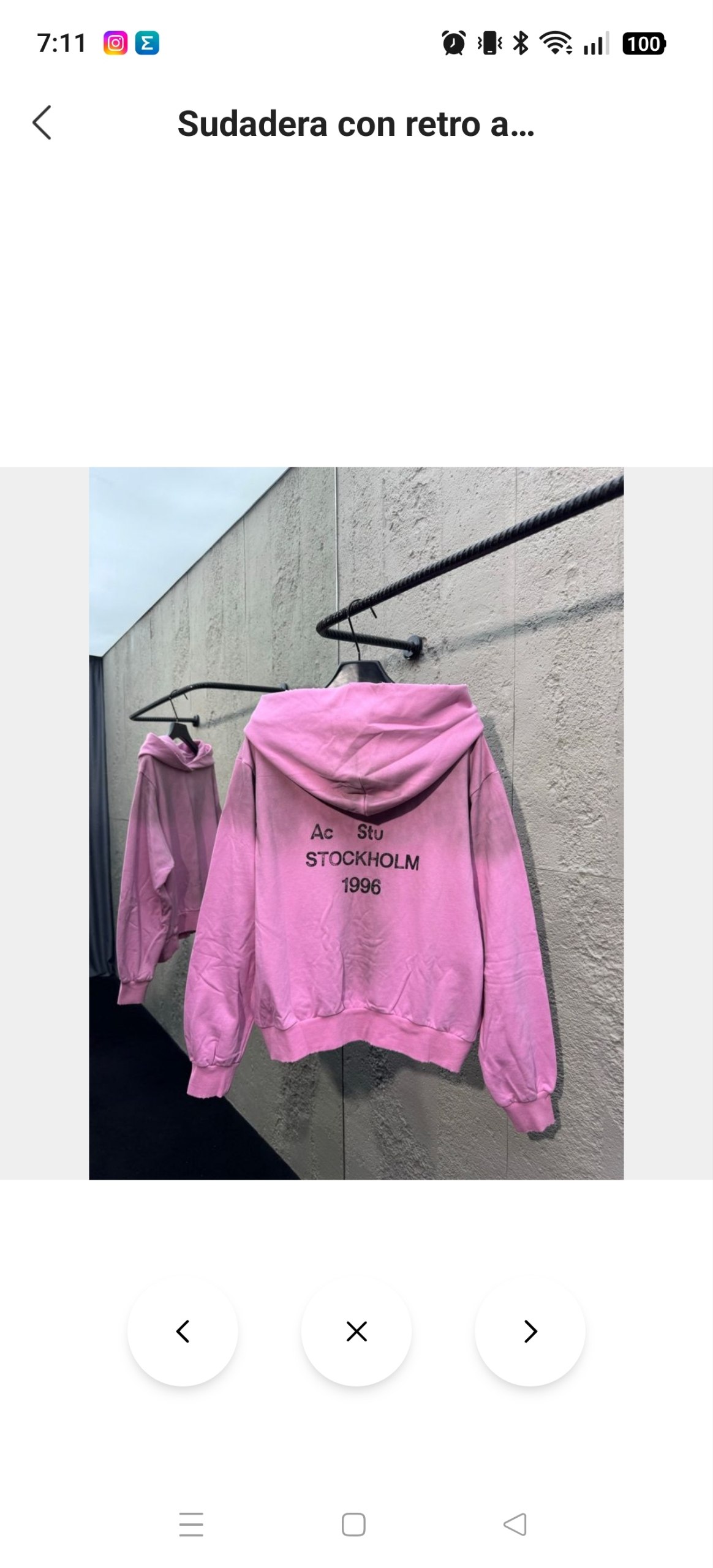 Sudadera Acne Studios 36.49€‼ ✨