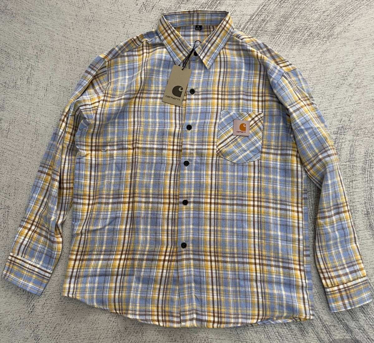 La camisa que me veis en algunos looks amarilla es de HACOO, he encontrado esta parecida, varios colores Carhxtt ✨