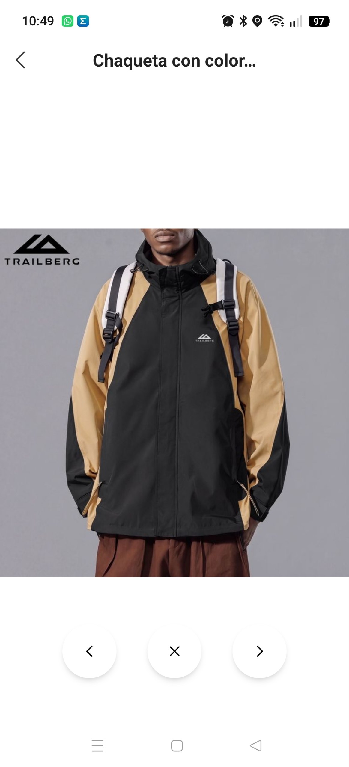 Chaqueta Trailberg 29.16€‼ ✨