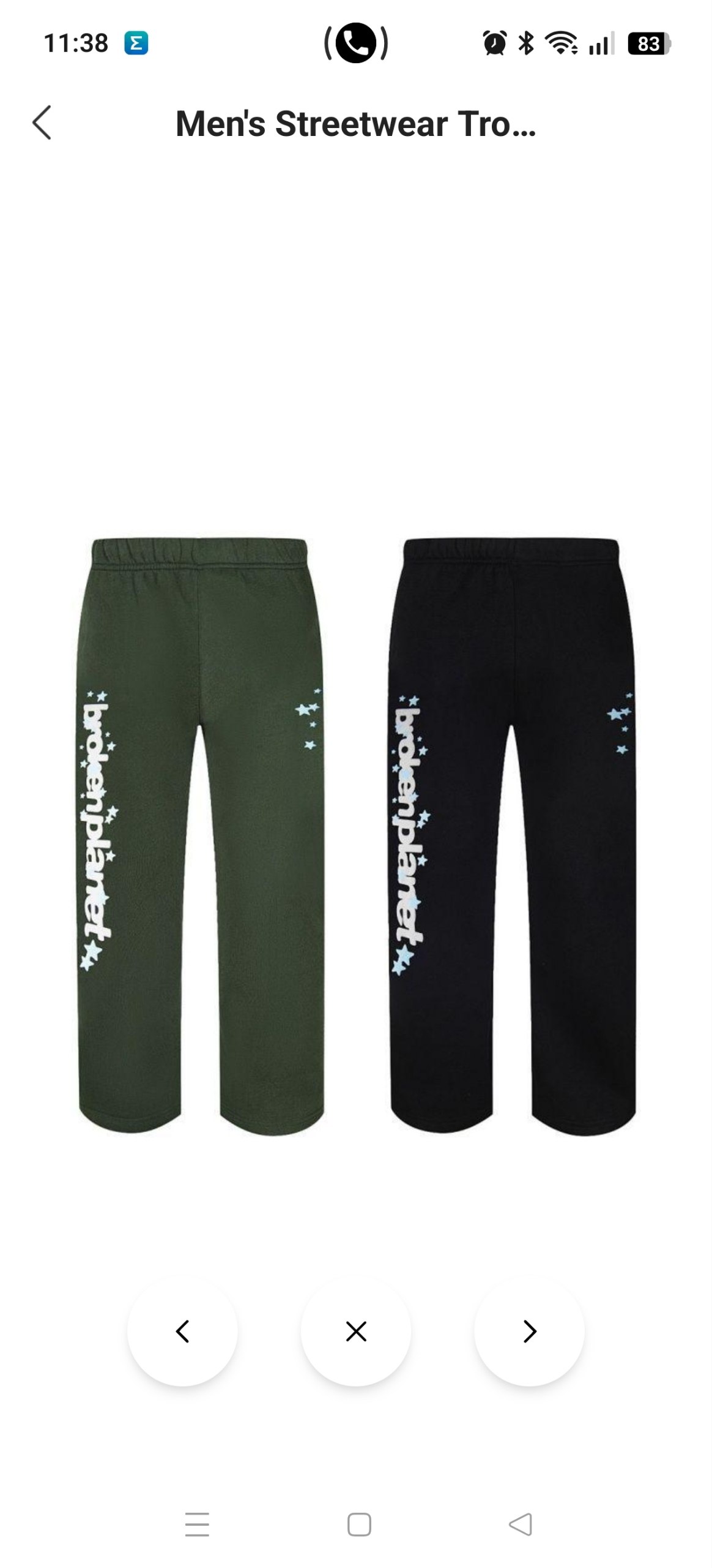 Pantalón Broken Planet 39.47€‼ ✨