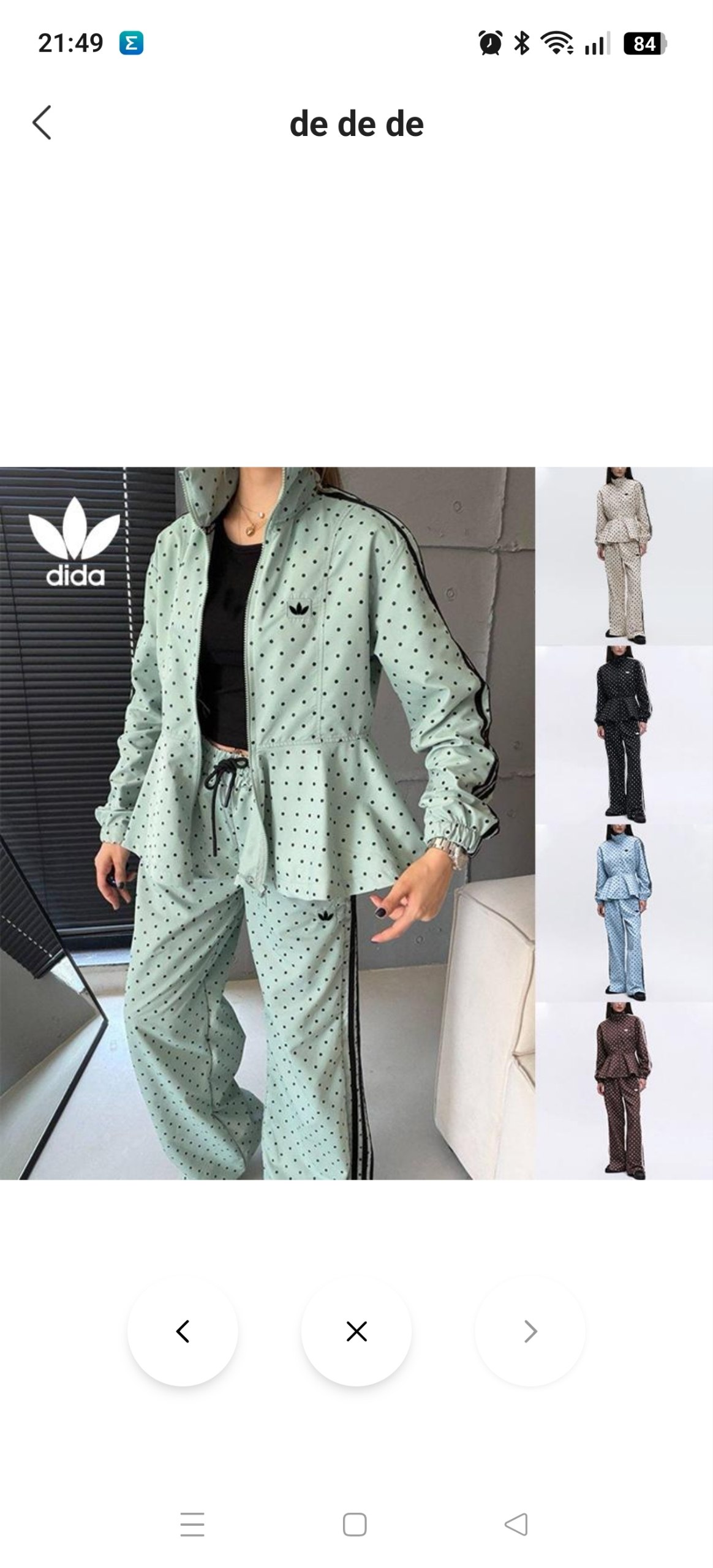 Conjunto Adidas 70.63€‼ ✨