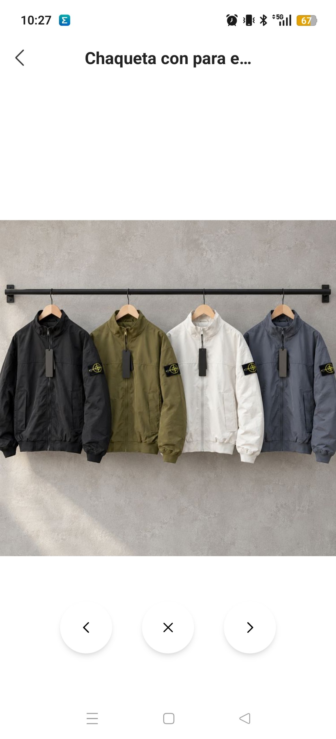 Chaqueta hombre Stone Island 25.98€‼ ✨