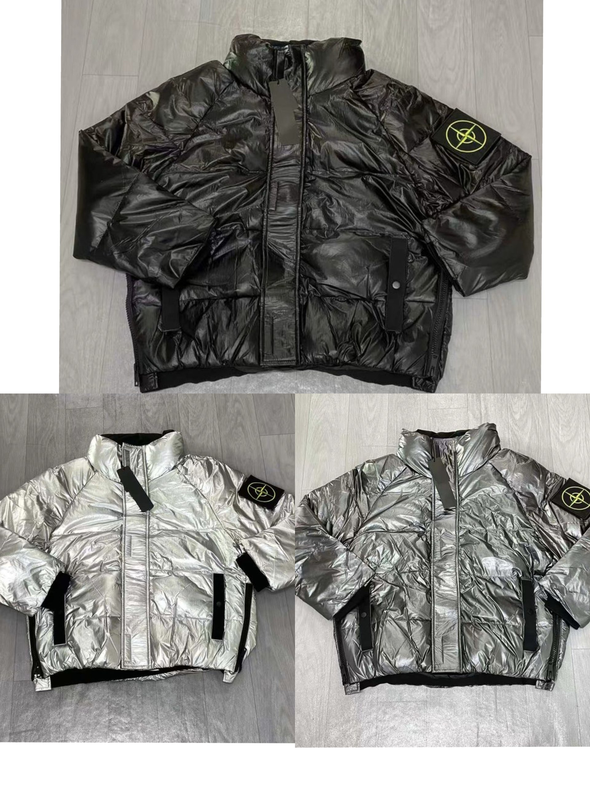 Chaqueta plumón brillante Stone Island 34.05€‼ ✨