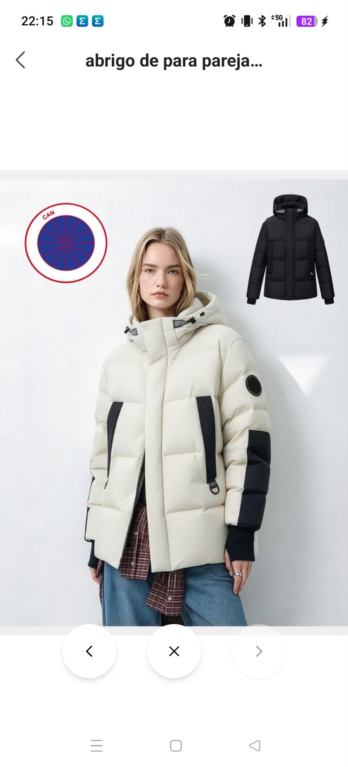 Abrigo Canadá Goose 58.99€‼ ✨
