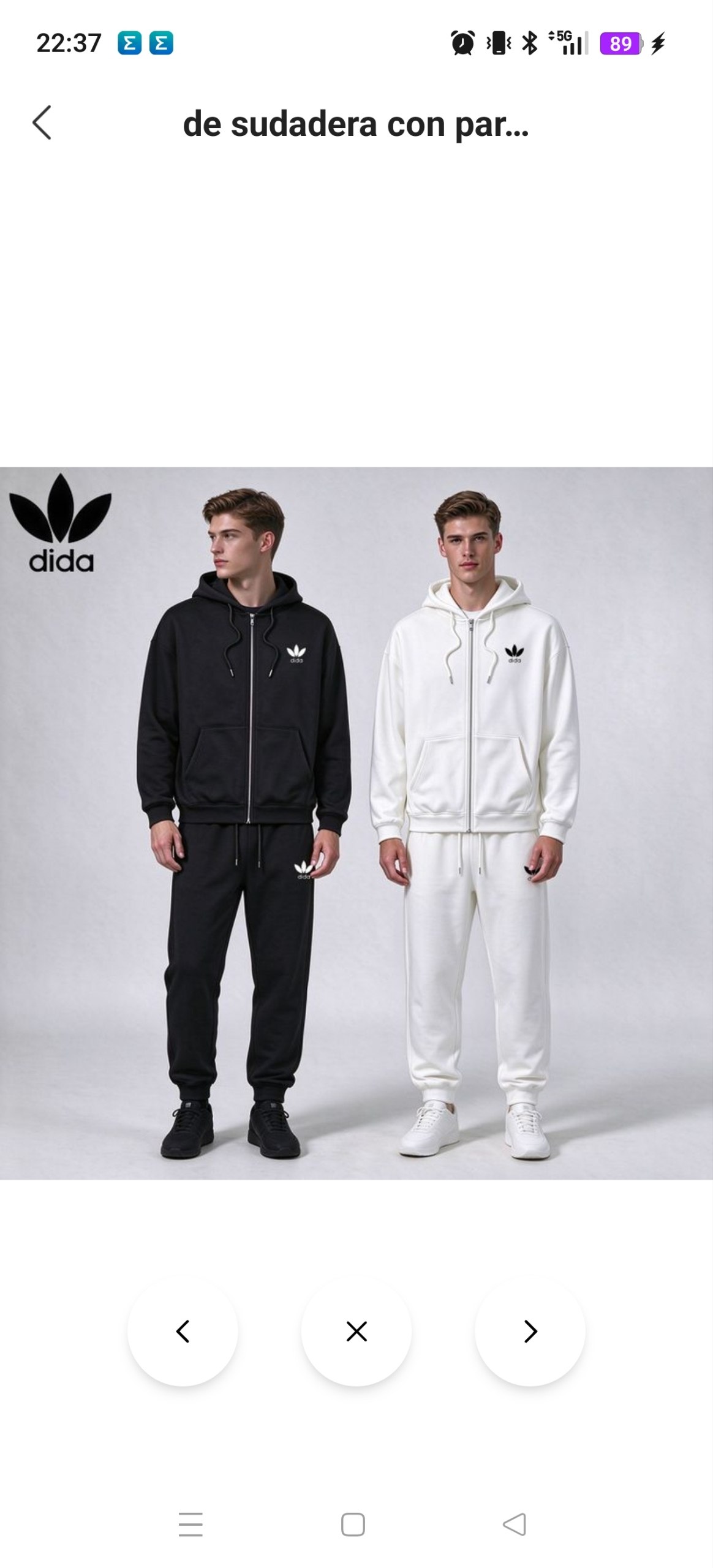 Chándal Zip Adidas ( x separado) desde 15.54€‼ ✨