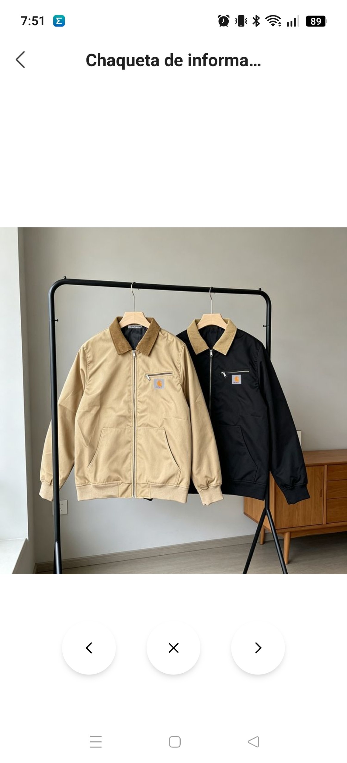 Chaqueta Carhartt Detroit 26.49€‼ ✨