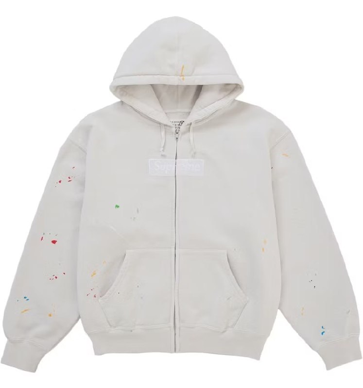 Sudadera Zip MM6 x Supreme 👕 ✨