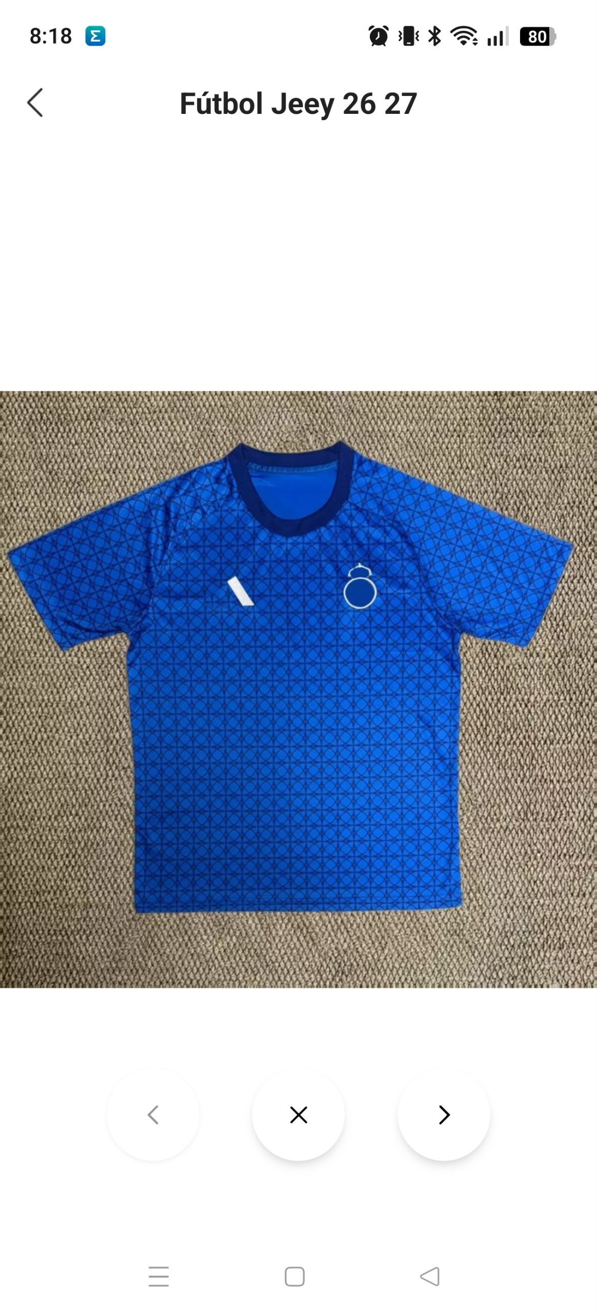 Camiseta Pre-partido.Real Madrid ✨
