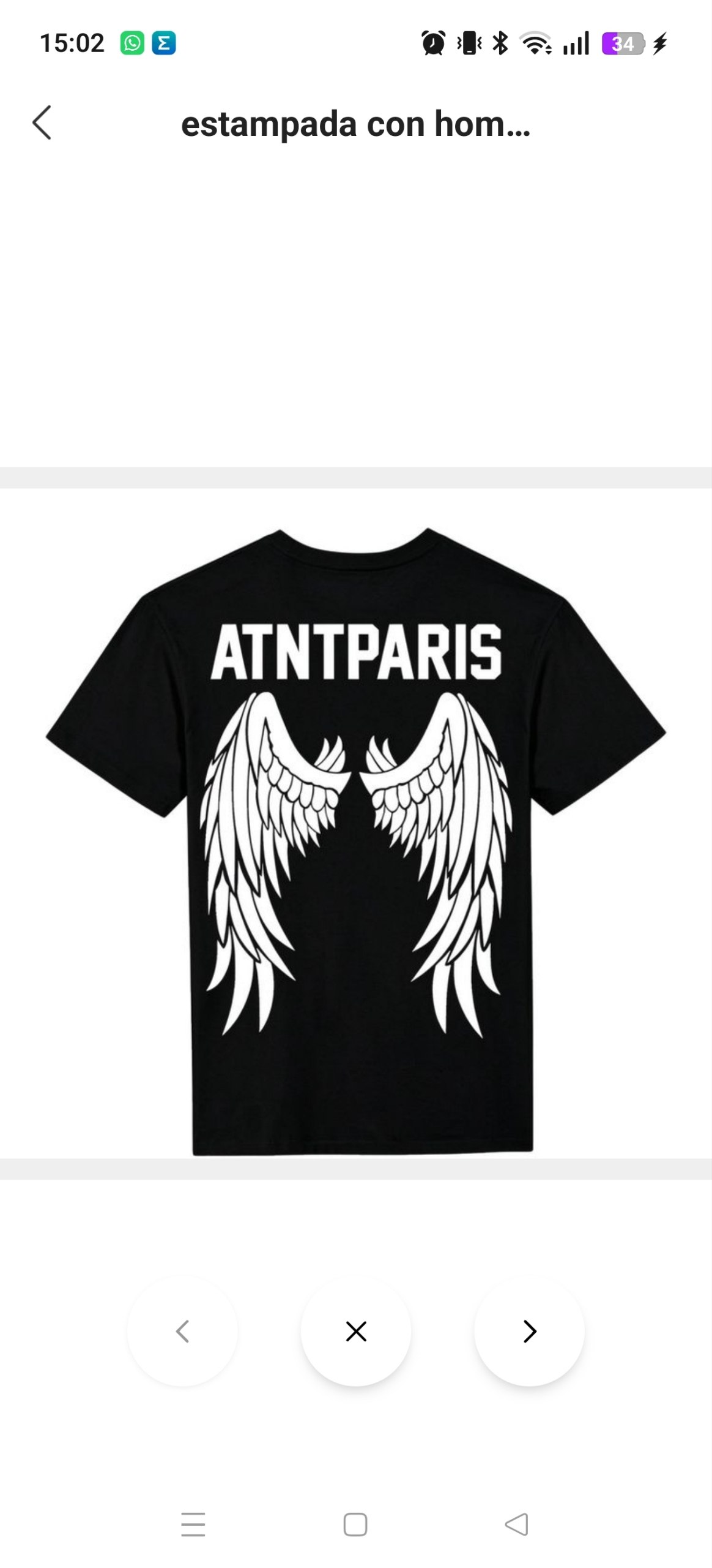 Camiseta ATNT Paris ✨