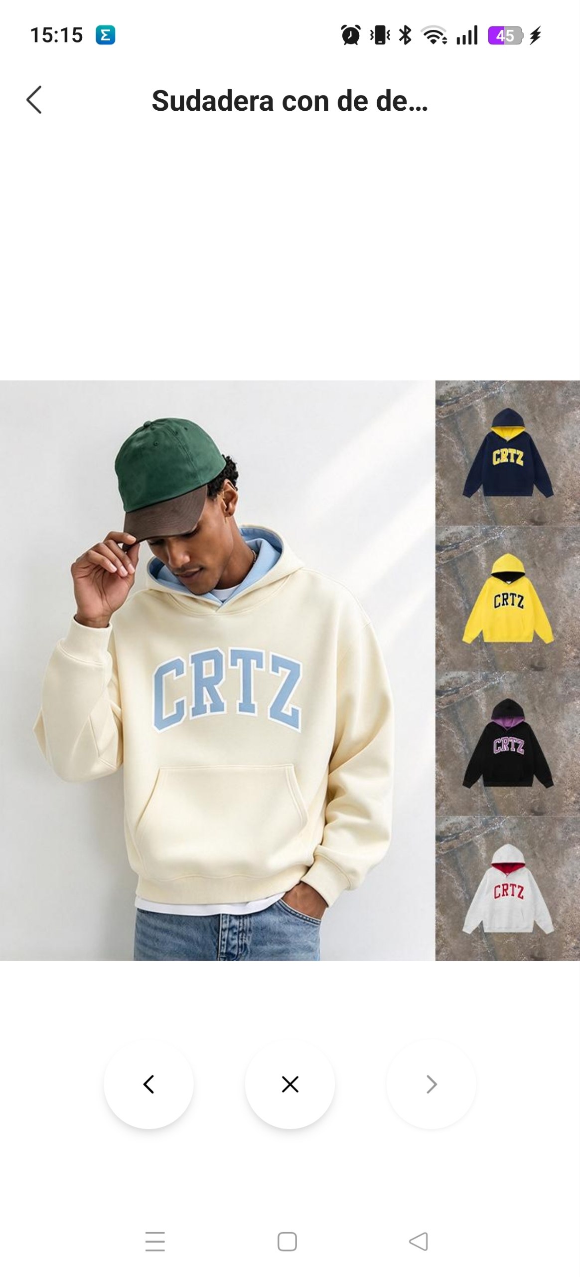 Sudadera Corteiz 35.83€‼ ✨