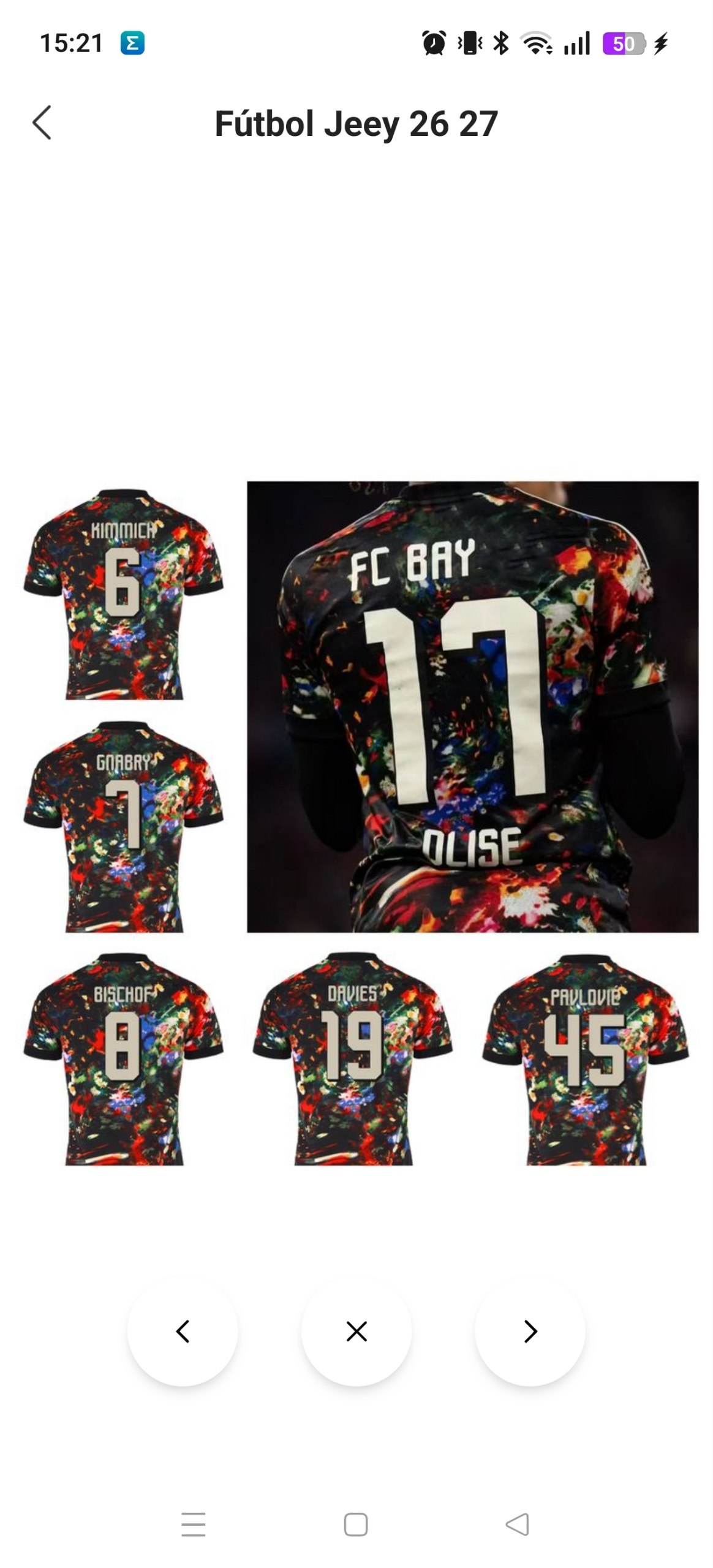Camiseta FC Bayern Munich 15.69€‼ ✨