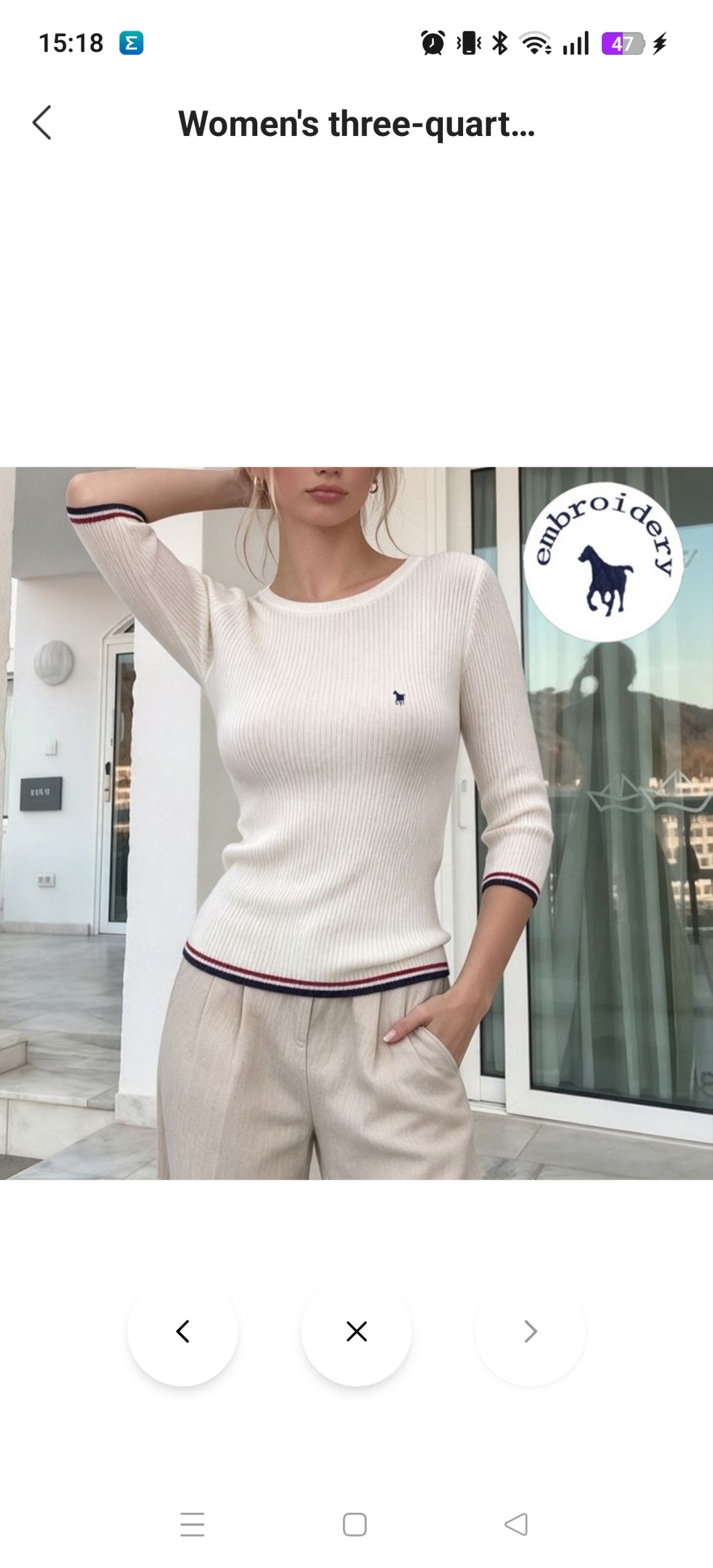Jersey manga francesa Ralph Lauren 27.24€‼ ✨