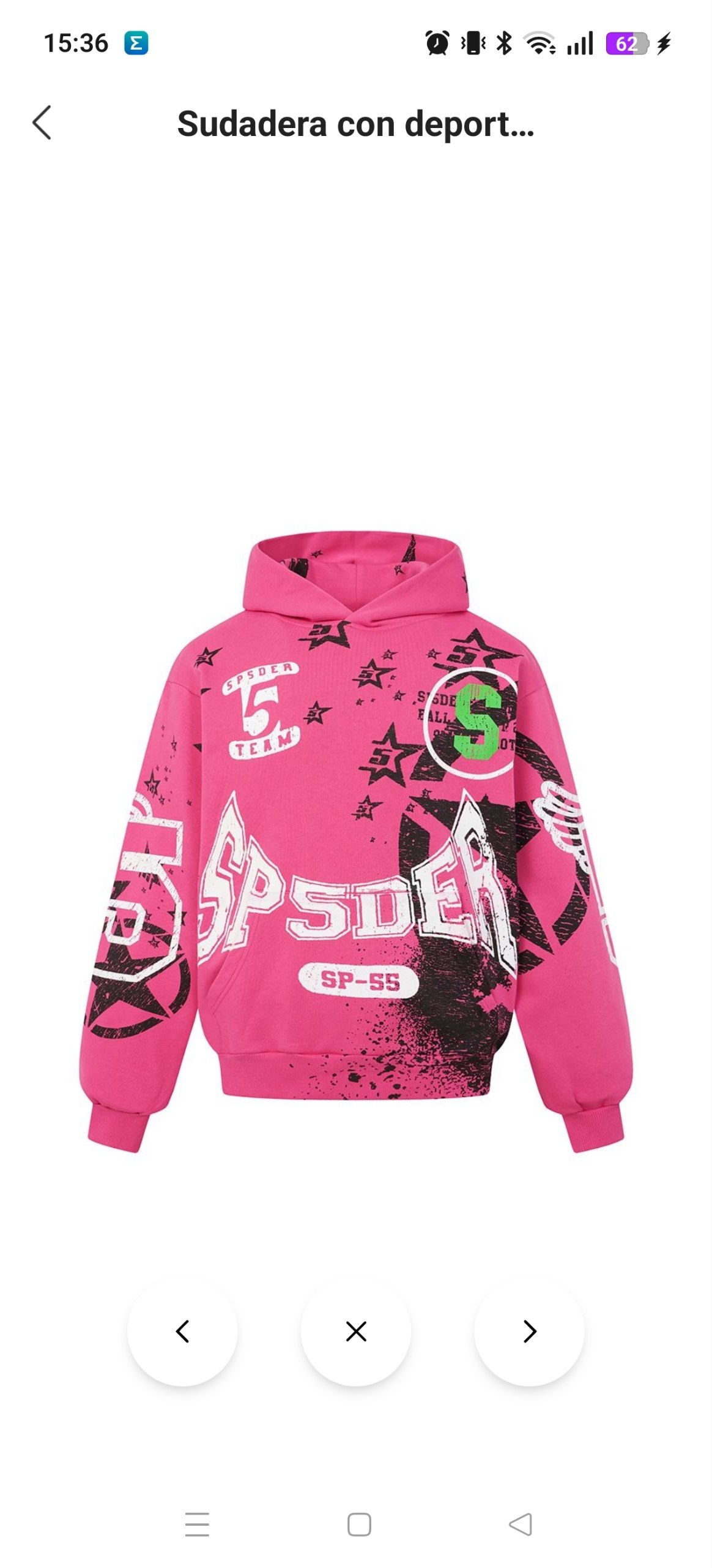 Sudadera Sp5der 41.35€‼ ✨