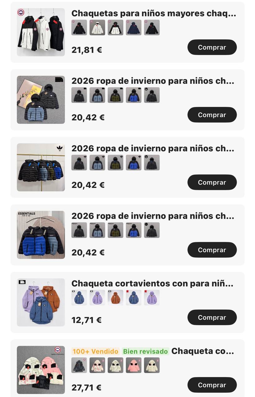 Chaqueta niños ✨