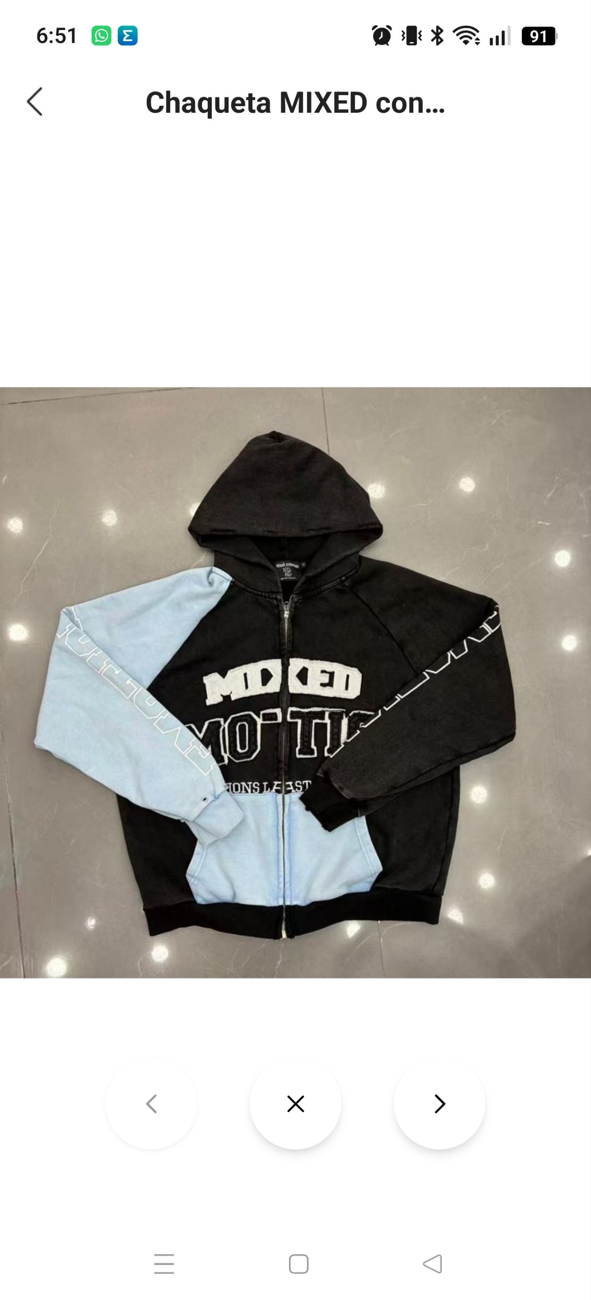 Chaqueta Mixed Emotion 57.36€‼ ✨