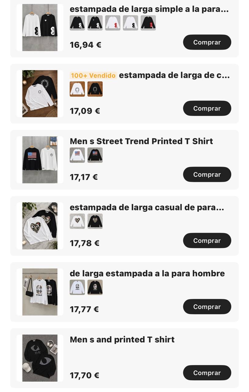 Camiseta manga larga ✨