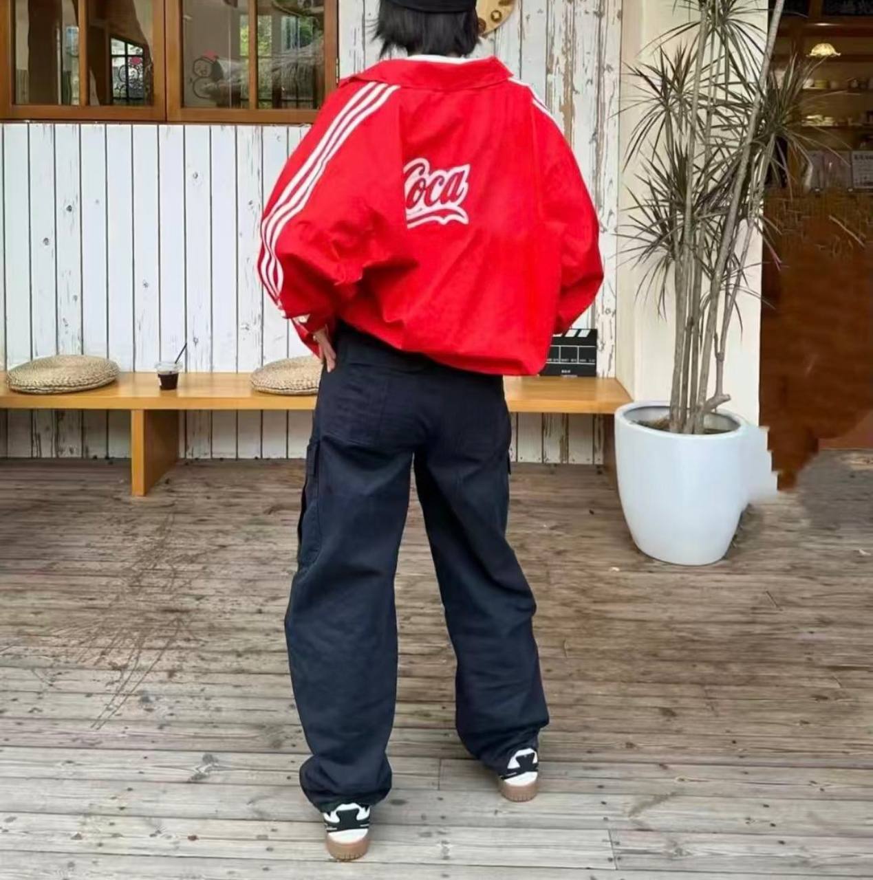 CHAQUETA ADIDAS X COCACOLA ✨