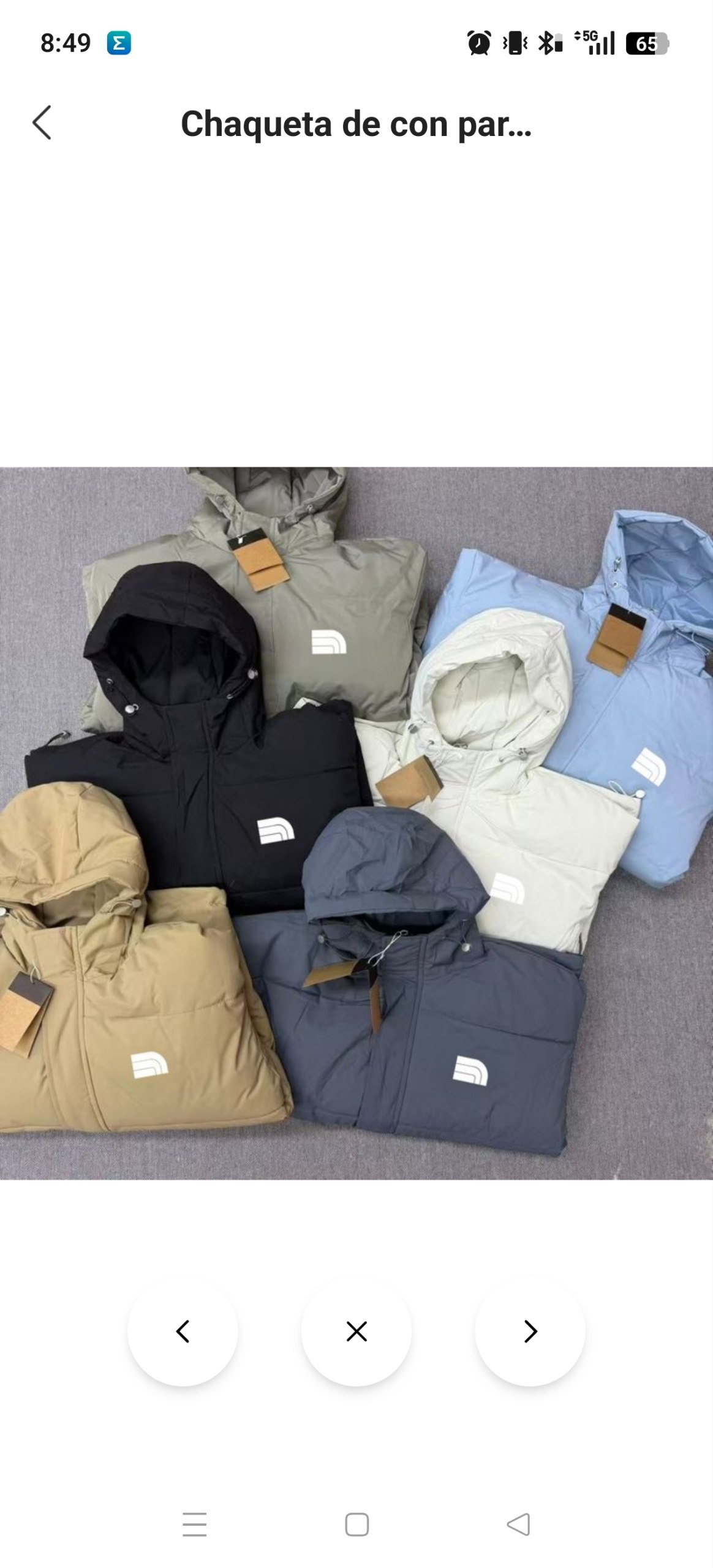 Abrigo The North Face 33.97€‼ ✨