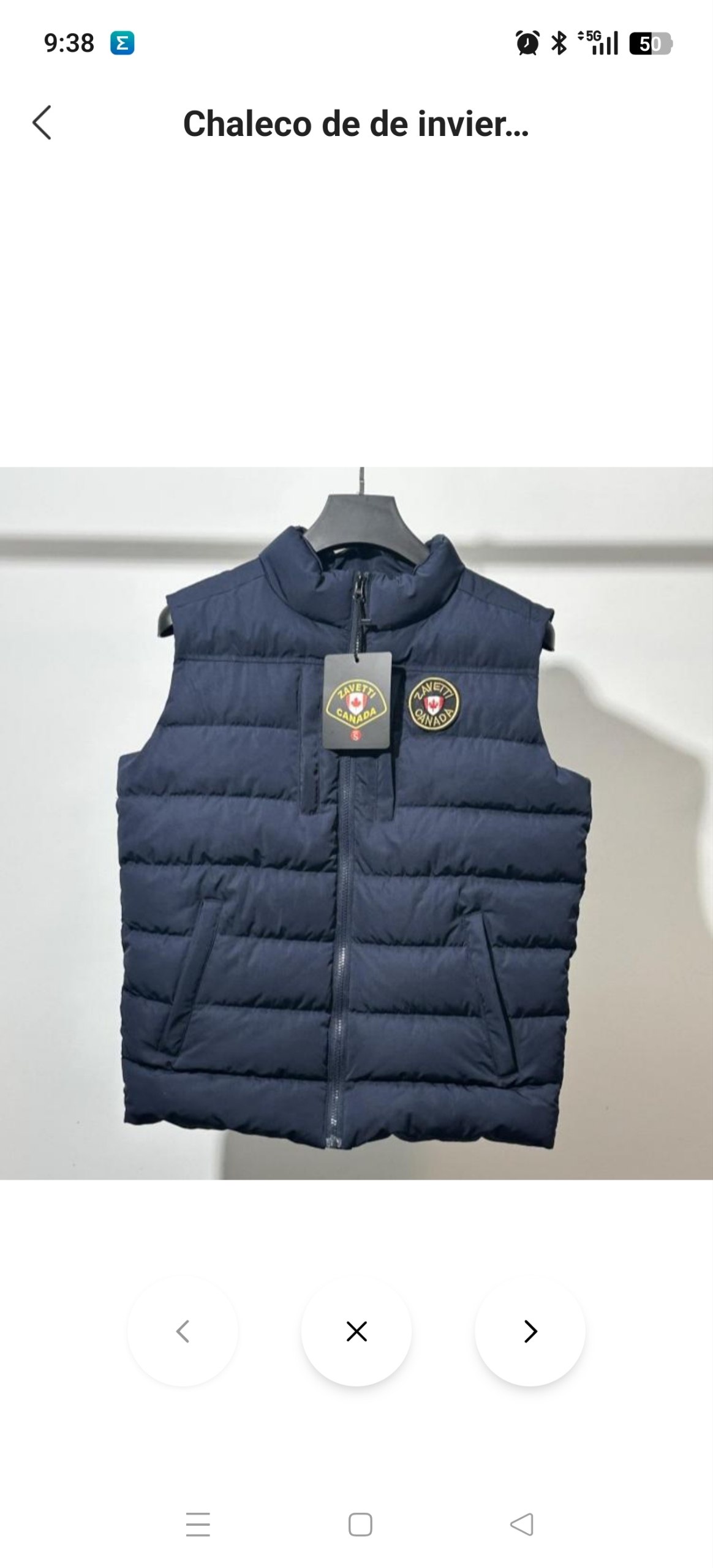Chaleco Zavetti Canadá 40.73€‼ ✨