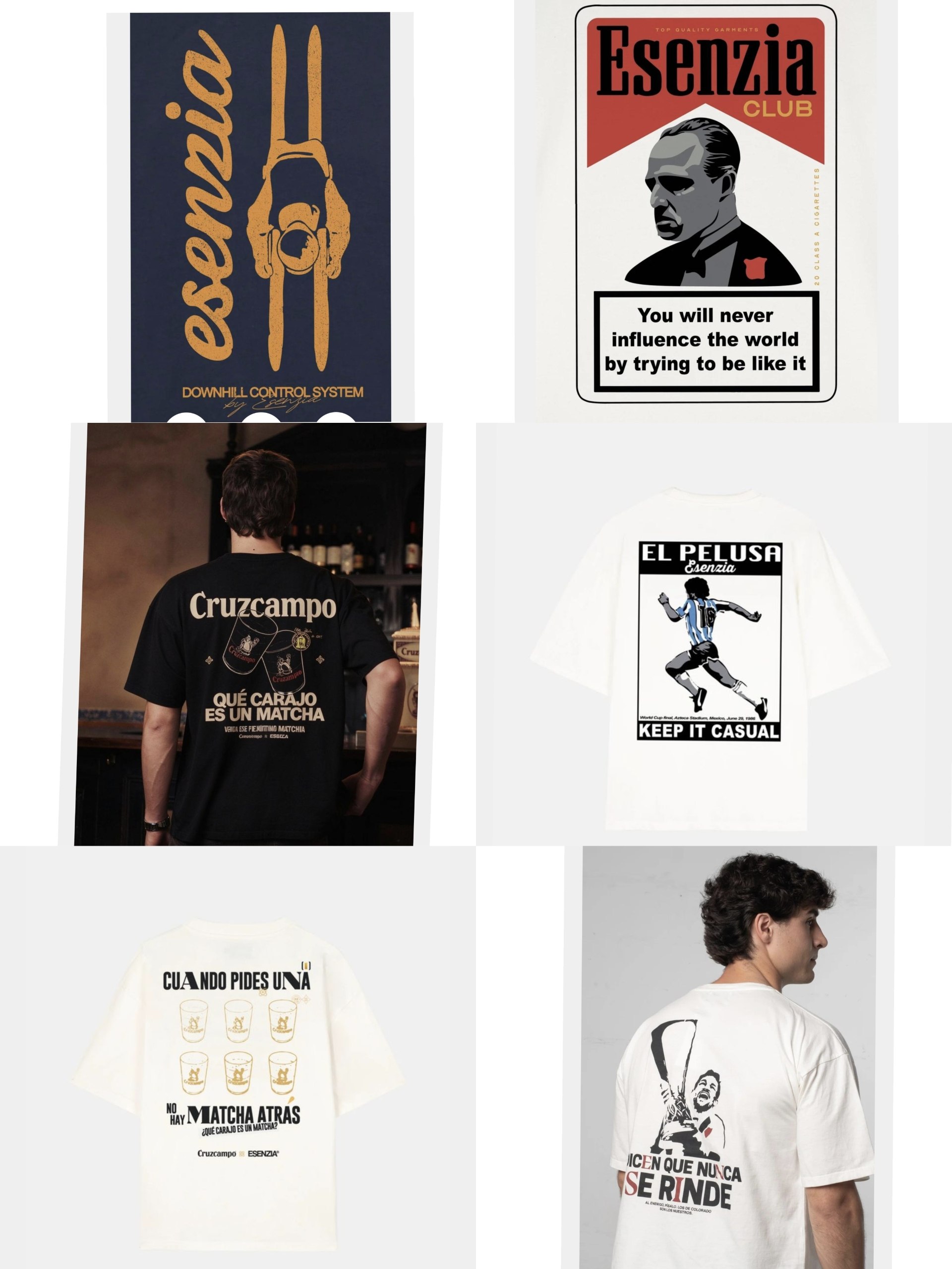 Camisetas Esenzia 19.55€‼ ✨