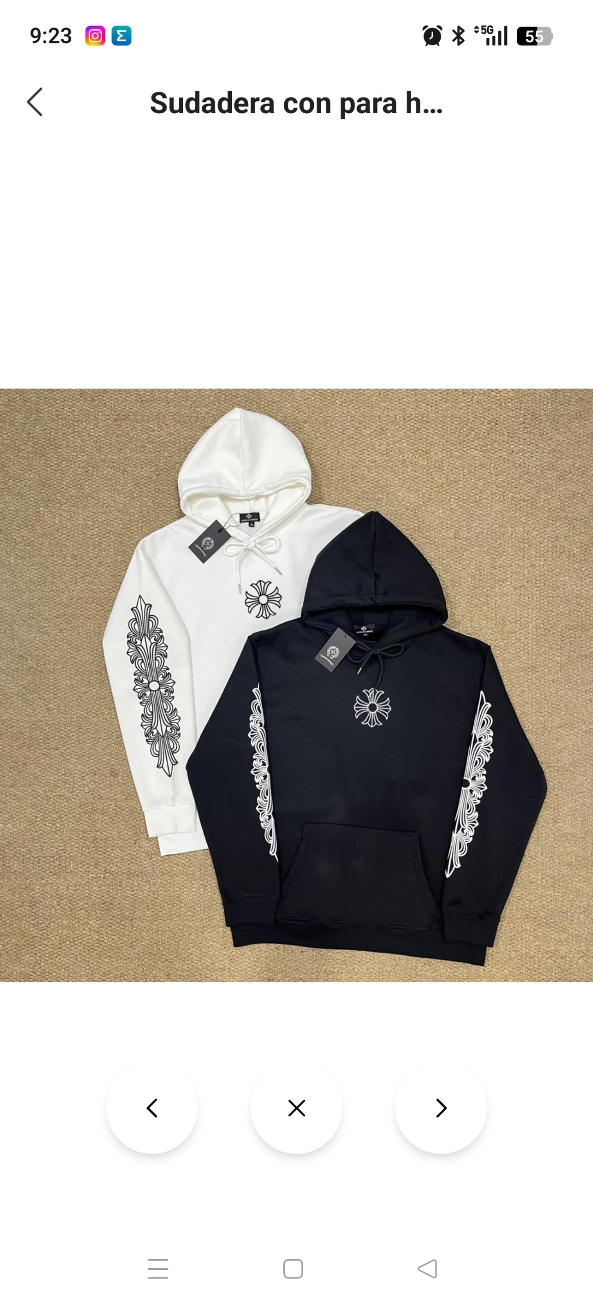 Sudadera Chrome Hearts 19.57€‼ ✨