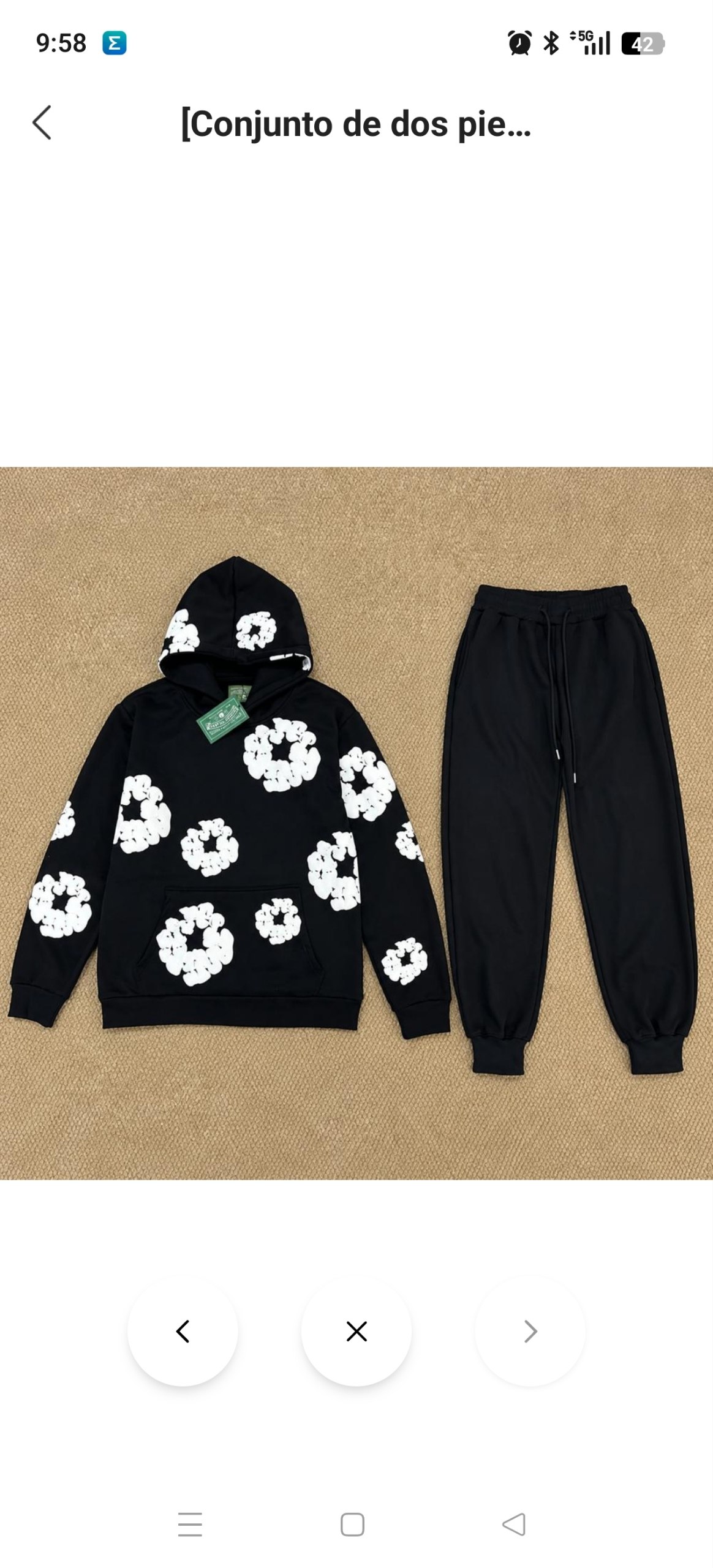Chándal Denim Tears 34.46€‼ ✨